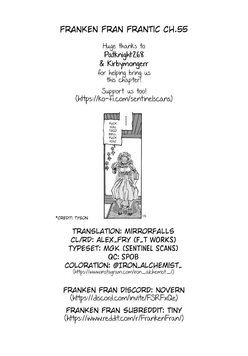 Franken Fran Frantic Chapter 55 - Page 26