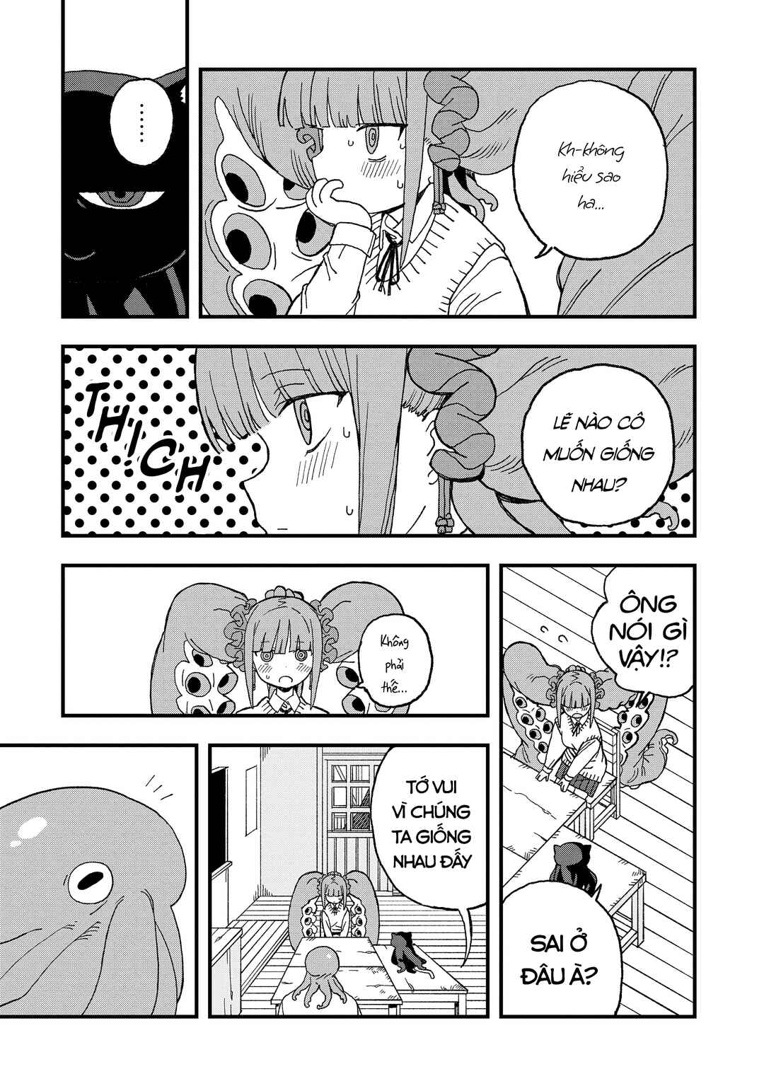 Mizudako-chan kara wa Nigerarenai! Chapter 14 - Page 4