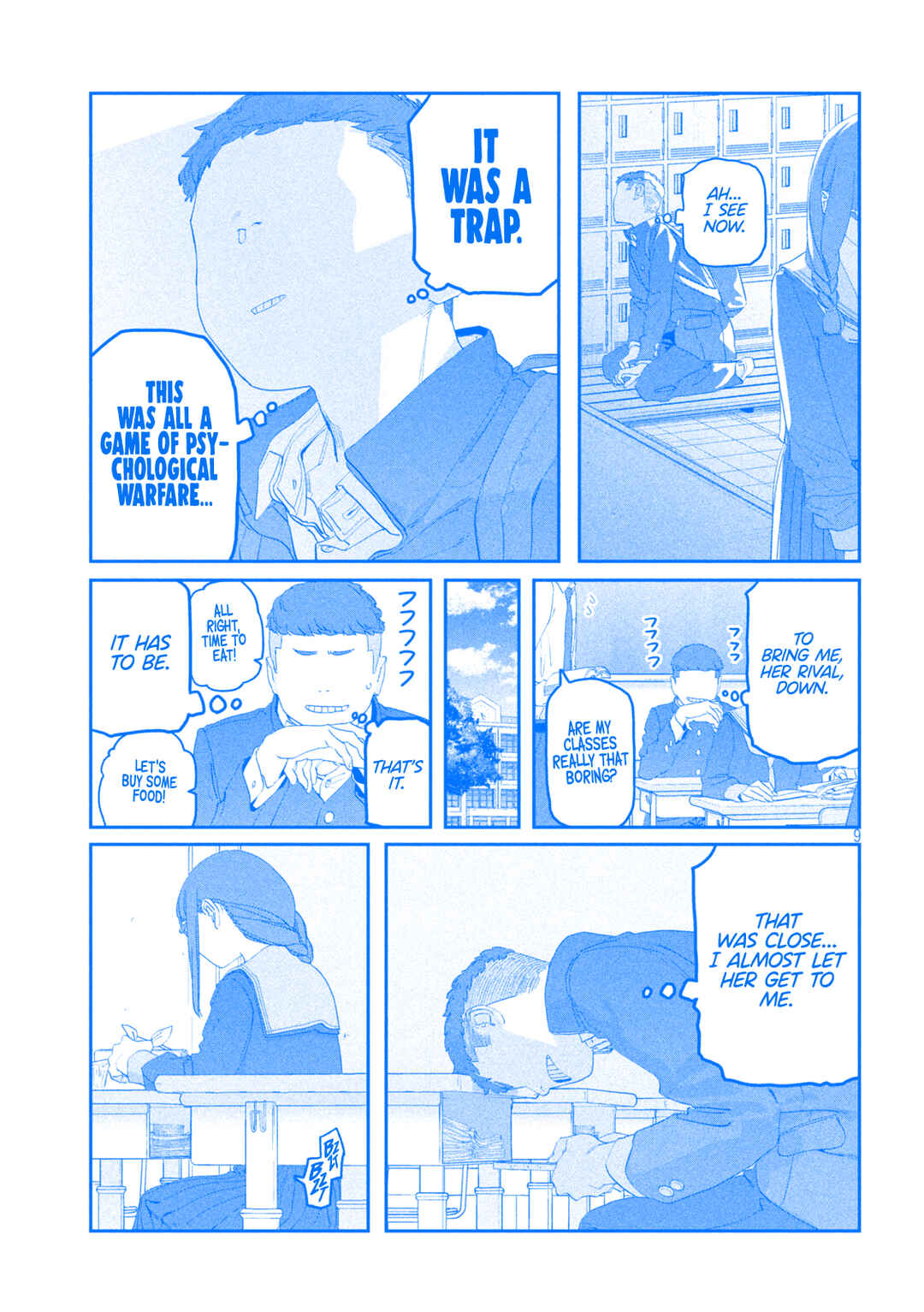 Getsuyoubi no Tawawa (Blue) (Fan Colored) Chapter 108 - Page 10