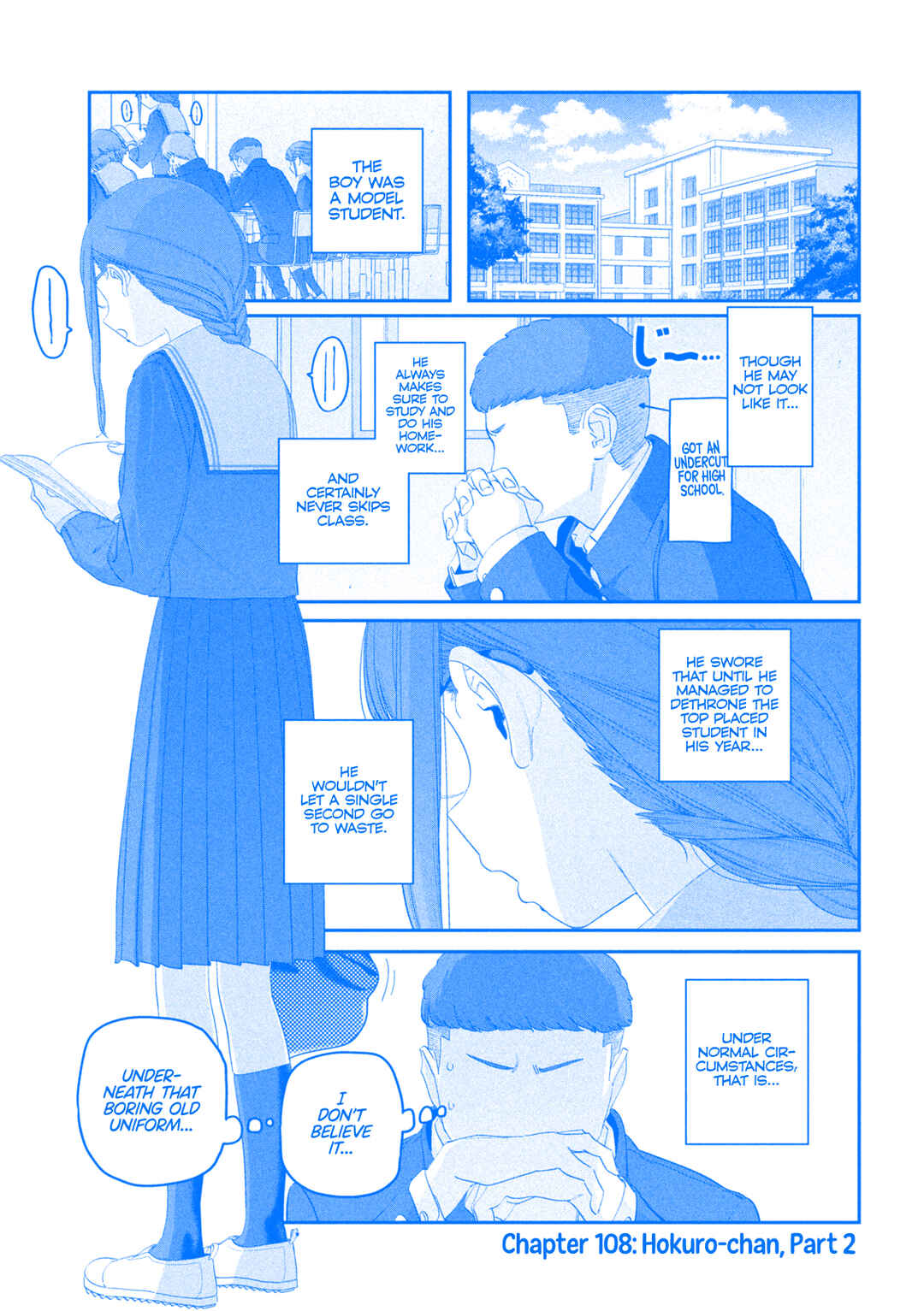 Getsuyoubi no Tawawa (Blue) (Fan Colored) Chapter 108 - Page 2