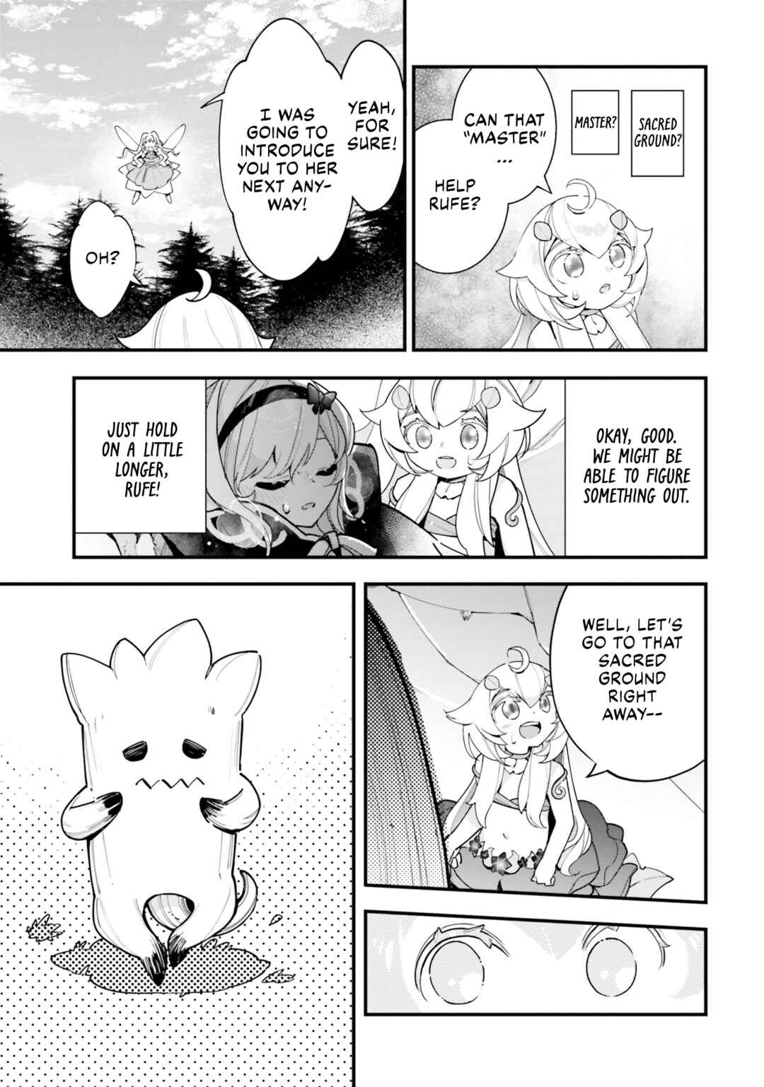 Shokubutsu Monster Musume Nikki: Seijo datta Watashi ga Uragirareta Hate ni Alraune ni Tensei Shite Shimatta node, kore kara wa Kougousei o Shinagara Shizuka ni Shokubutsu Life o Sugoshimasu Chapter 19 - Page 10