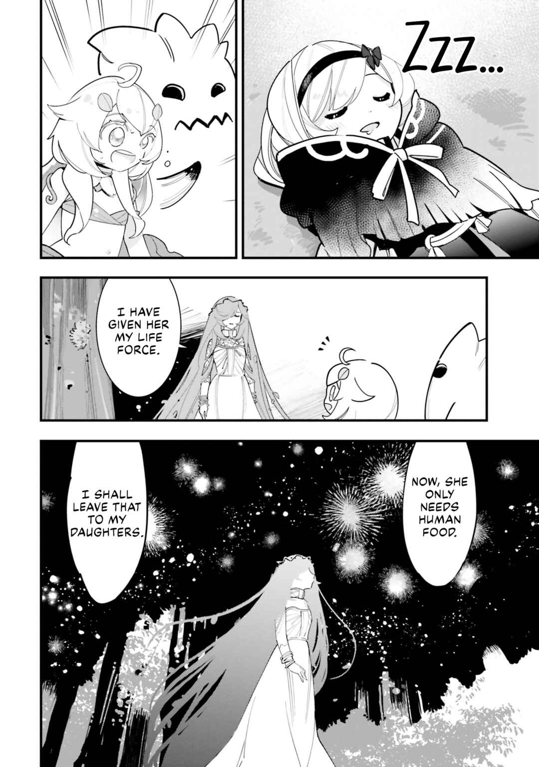 Shokubutsu Monster Musume Nikki: Seijo datta Watashi ga Uragirareta Hate ni Alraune ni Tensei Shite Shimatta node, kore kara wa Kougousei o Shinagara Shizuka ni Shokubutsu Life o Sugoshimasu Chapter 19 - Page 25