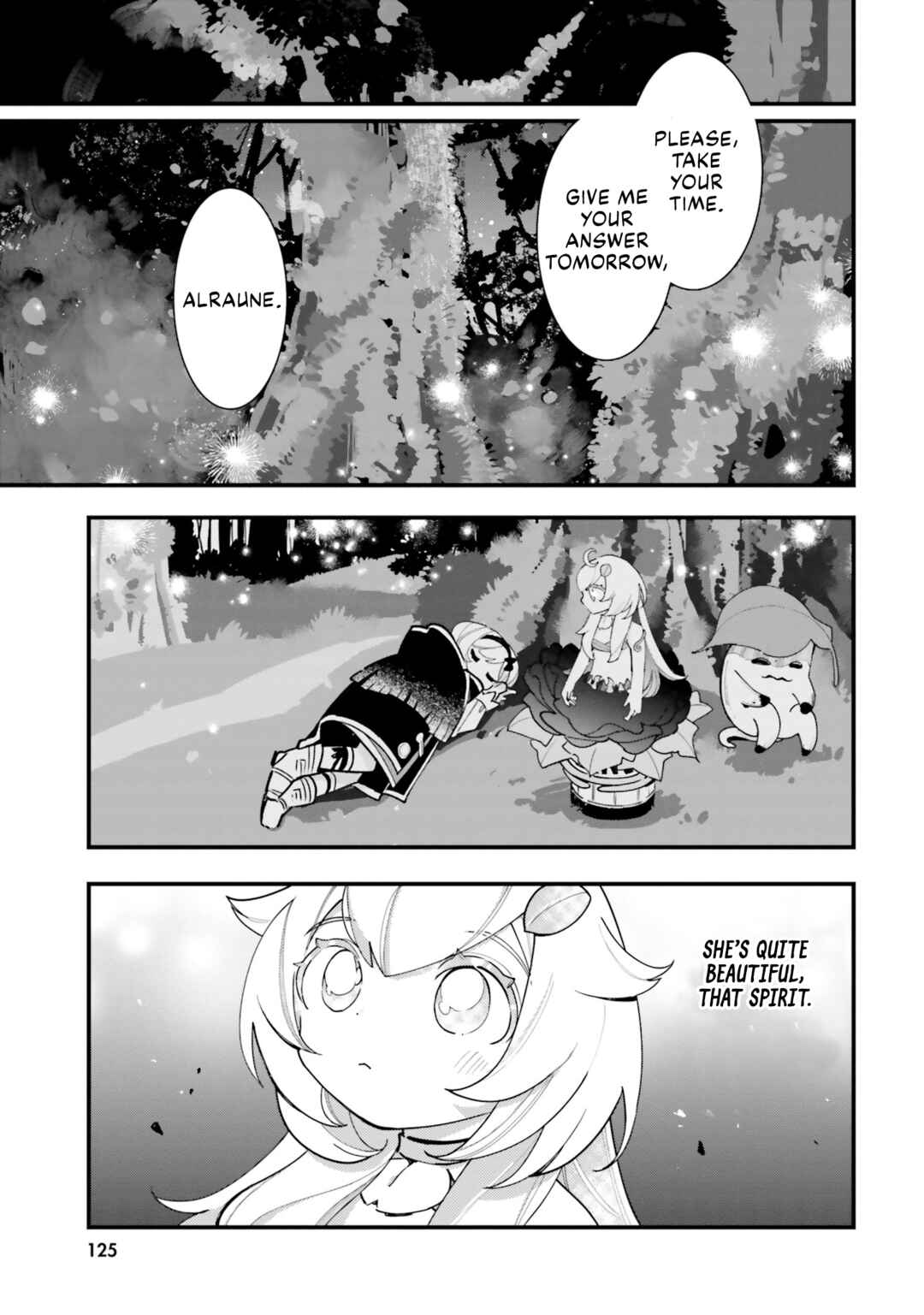 Shokubutsu Monster Musume Nikki: Seijo datta Watashi ga Uragirareta Hate ni Alraune ni Tensei Shite Shimatta node, kore kara wa Kougousei o Shinagara Shizuka ni Shokubutsu Life o Sugoshimasu Chapter 19 - Page 30
