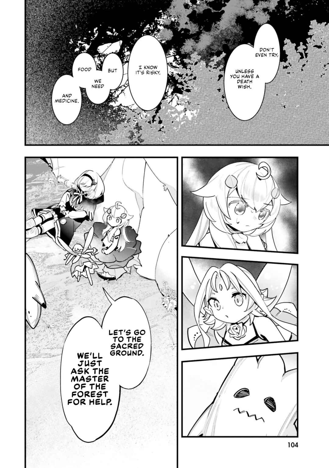 Shokubutsu Monster Musume Nikki: Seijo datta Watashi ga Uragirareta Hate ni Alraune ni Tensei Shite Shimatta node, kore kara wa Kougousei o Shinagara Shizuka ni Shokubutsu Life o Sugoshimasu Chapter 19 - Page 9