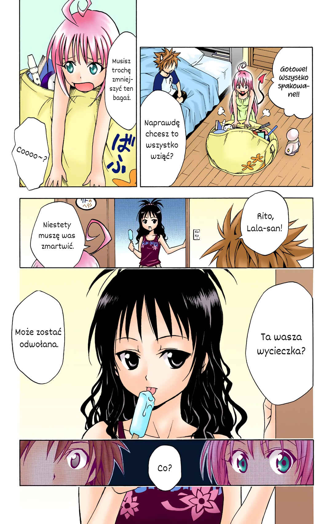 To Love Ru (Official Colored) Chapter 14 - Page 3