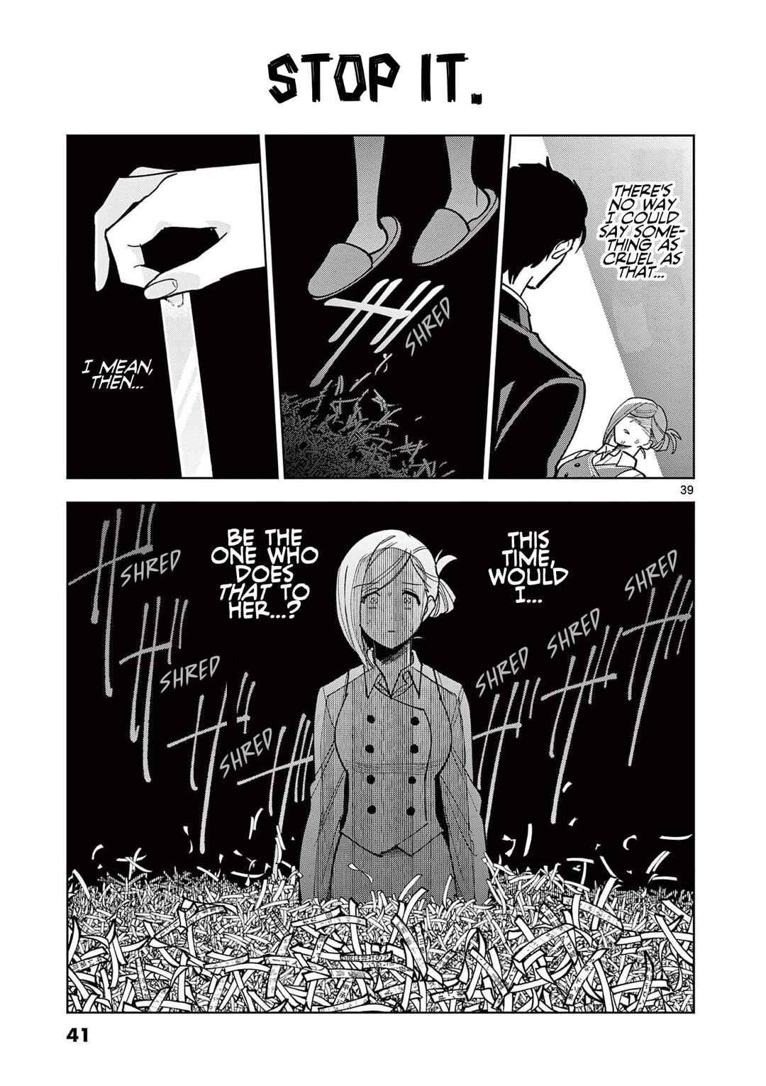 THE iDOLM@STER: Shiny Colors - Hazuki's Shinography Chapter 9 - Page 41