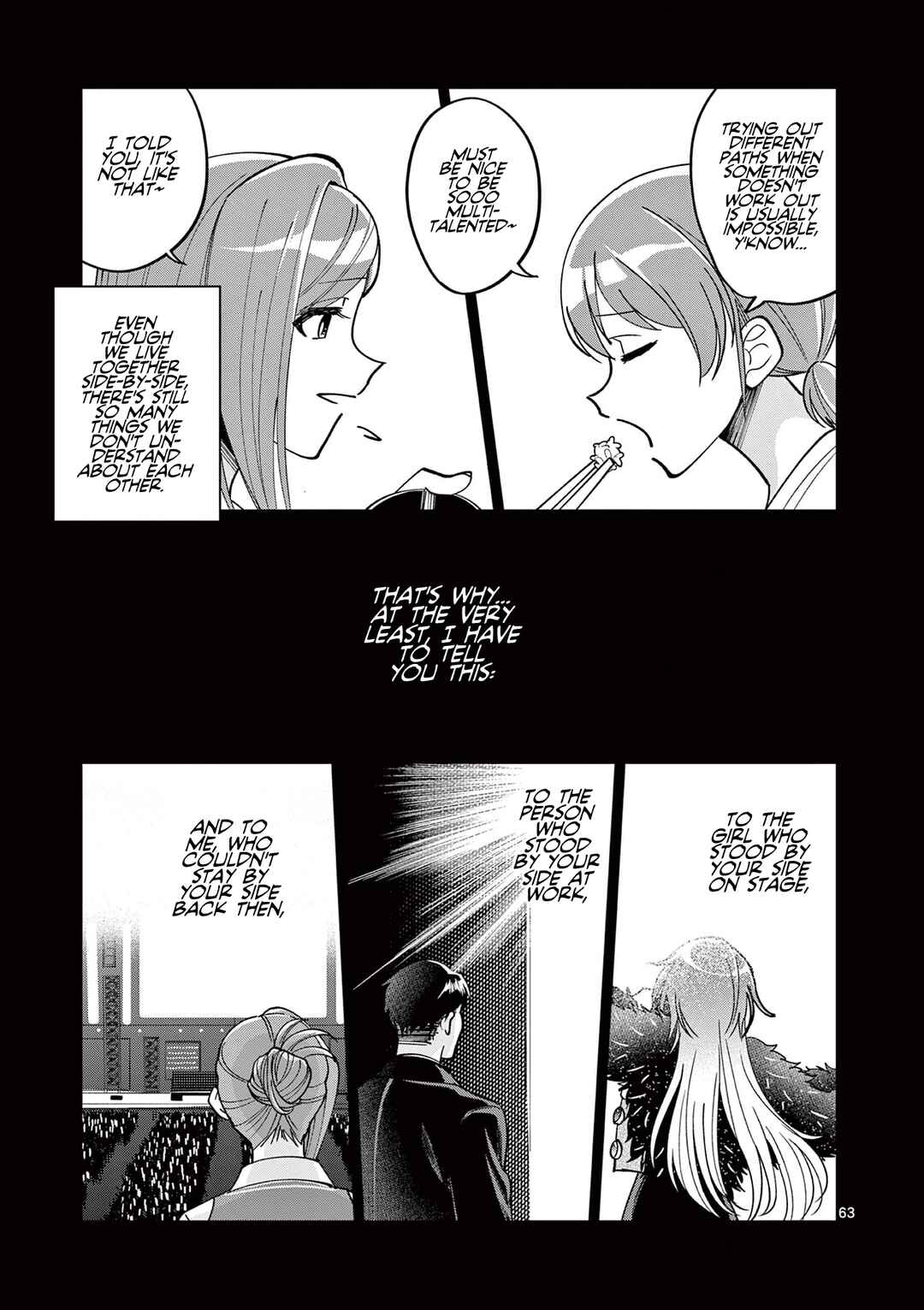 THE iDOLM@STER: Shiny Colors - Hazuki's Shinography Chapter 9 - Page 64