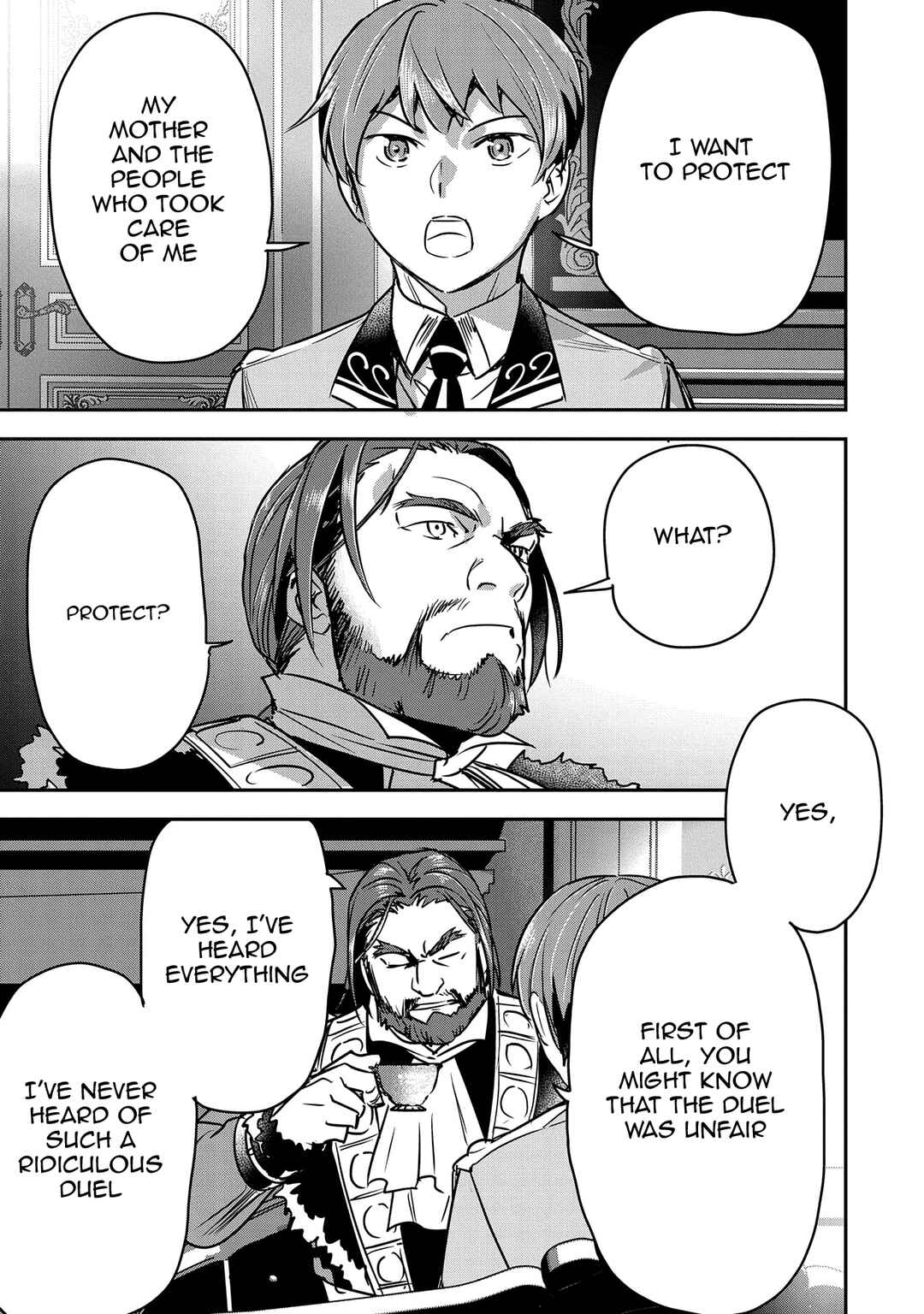Chounin A wa Akuyaku Reijou o Doushitemo Sukuitai: Dobu to Sora to Koori no Himegimi Chapter 24 - Page 12