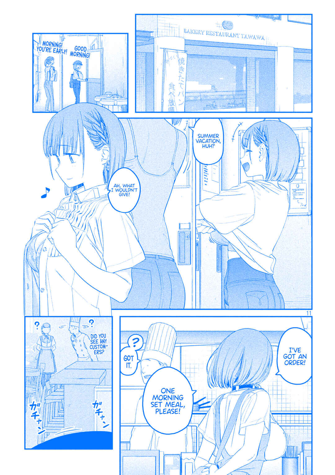 Getsuyoubi no Tawawa (Blue) (Fan Colored) Chapter 56 - Page 11