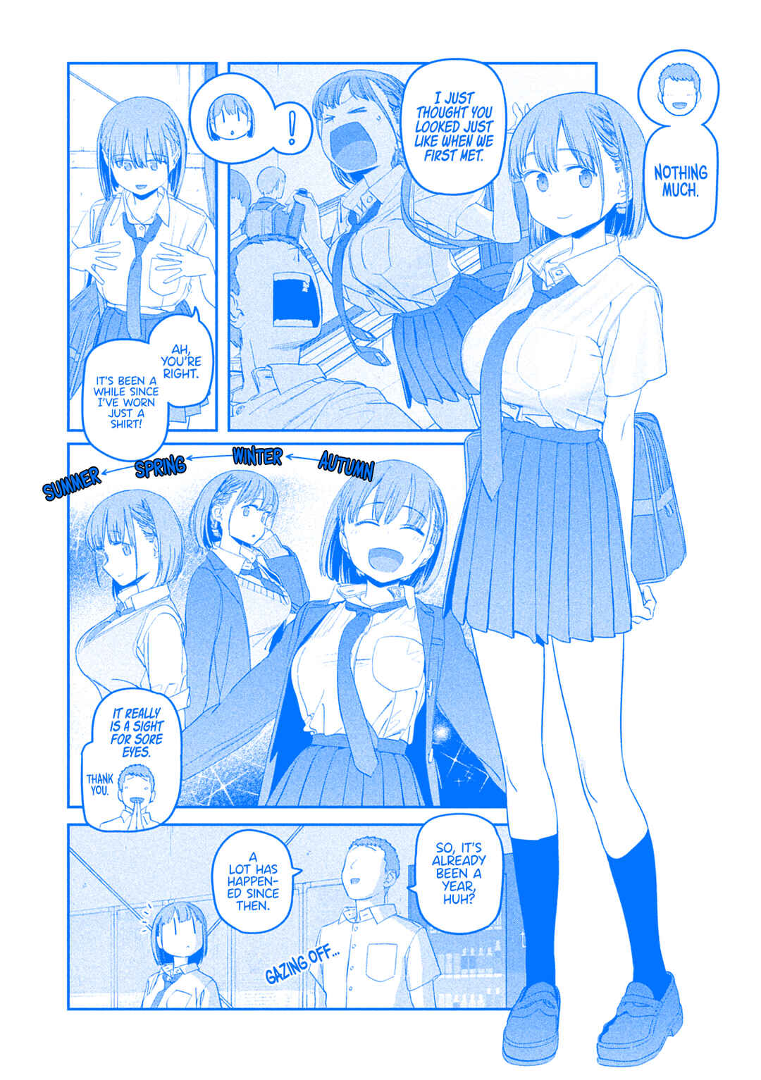 Getsuyoubi no Tawawa (Blue) (Fan Colored) Chapter 56 - Page 3