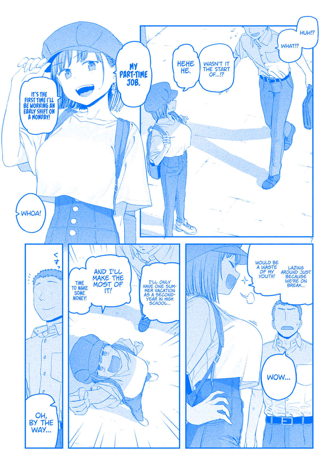 Getsuyoubi no Tawawa (Blue) (Fan Colored) Chapter 56 - Page 7