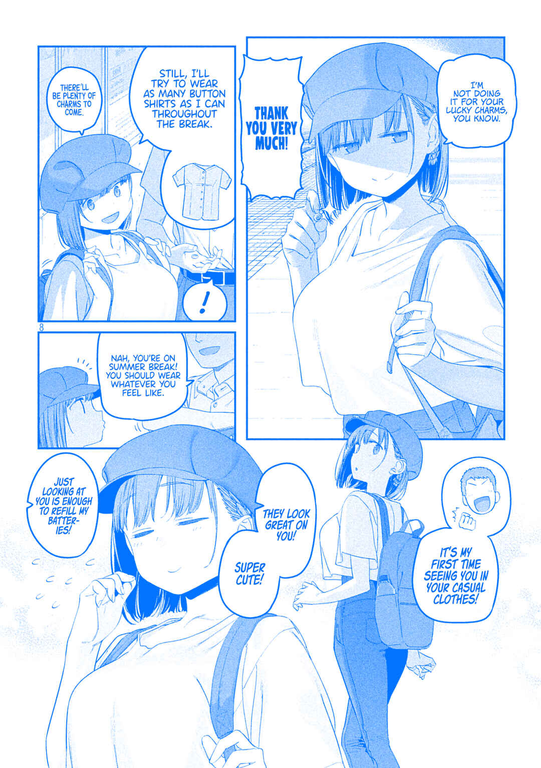 Getsuyoubi no Tawawa (Blue) (Fan Colored) Chapter 56 - Page 8