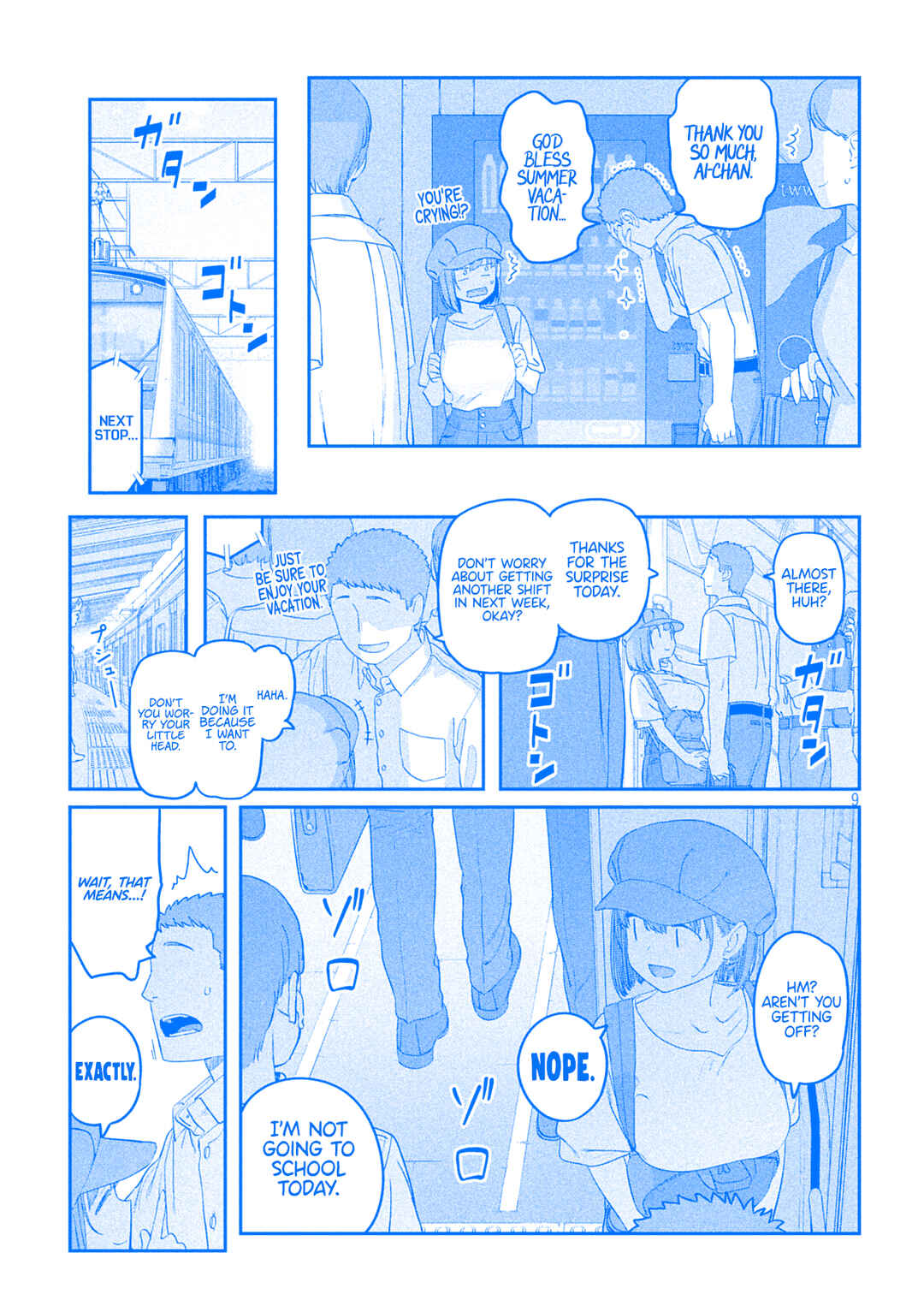 Getsuyoubi no Tawawa (Blue) (Fan Colored) Chapter 56 - Page 9