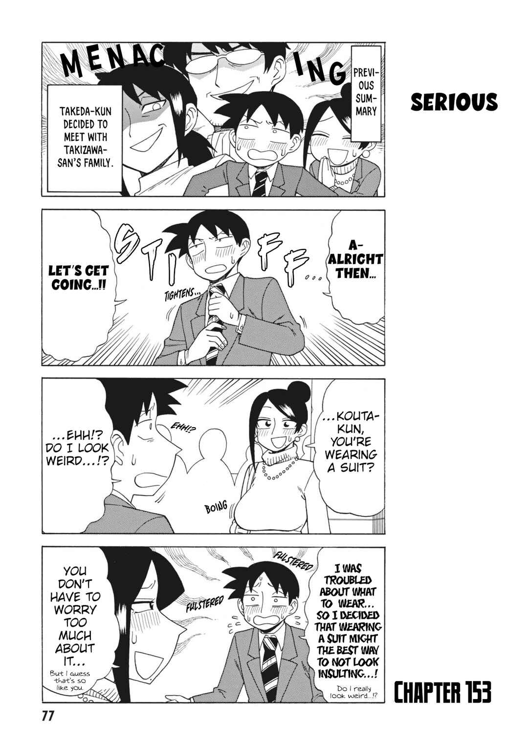 Bijin Onna Joushi Takizawa-san Chapter 153 - Page 1