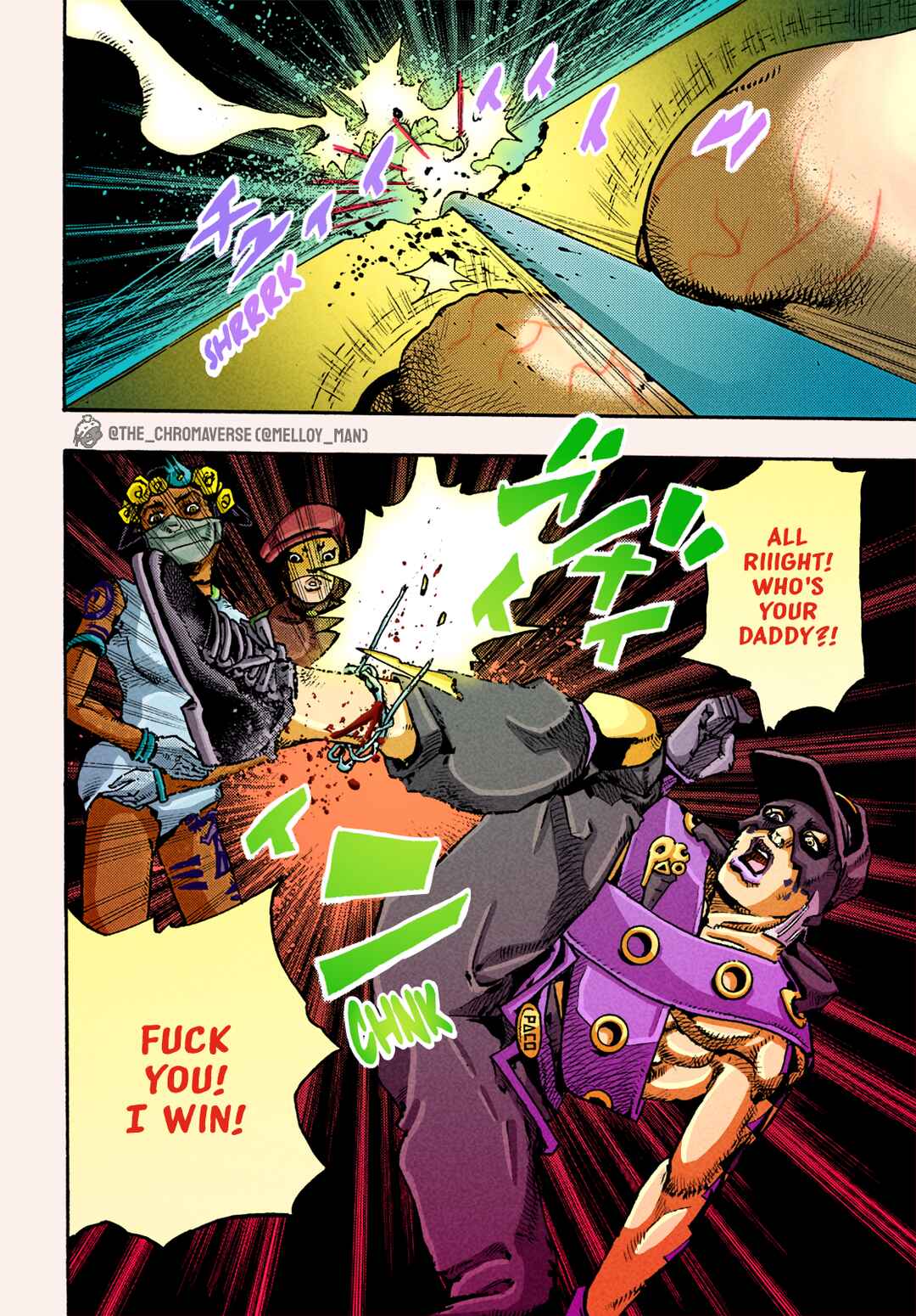JoJo's Bizarre Adventure Part 9 - The JOJOLands (Fan-Colored) Chapter 4 - Page 17