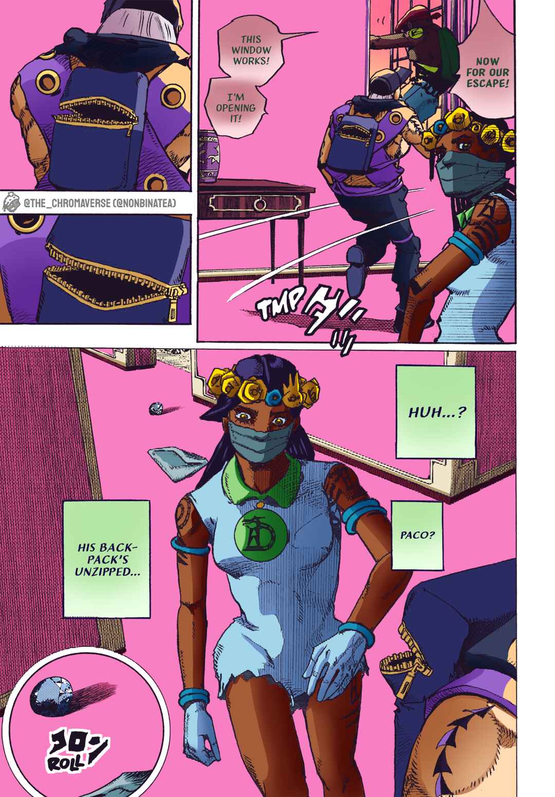 JoJo's Bizarre Adventure Part 9 - The JOJOLands (Fan-Colored) Chapter 4 - Page 18