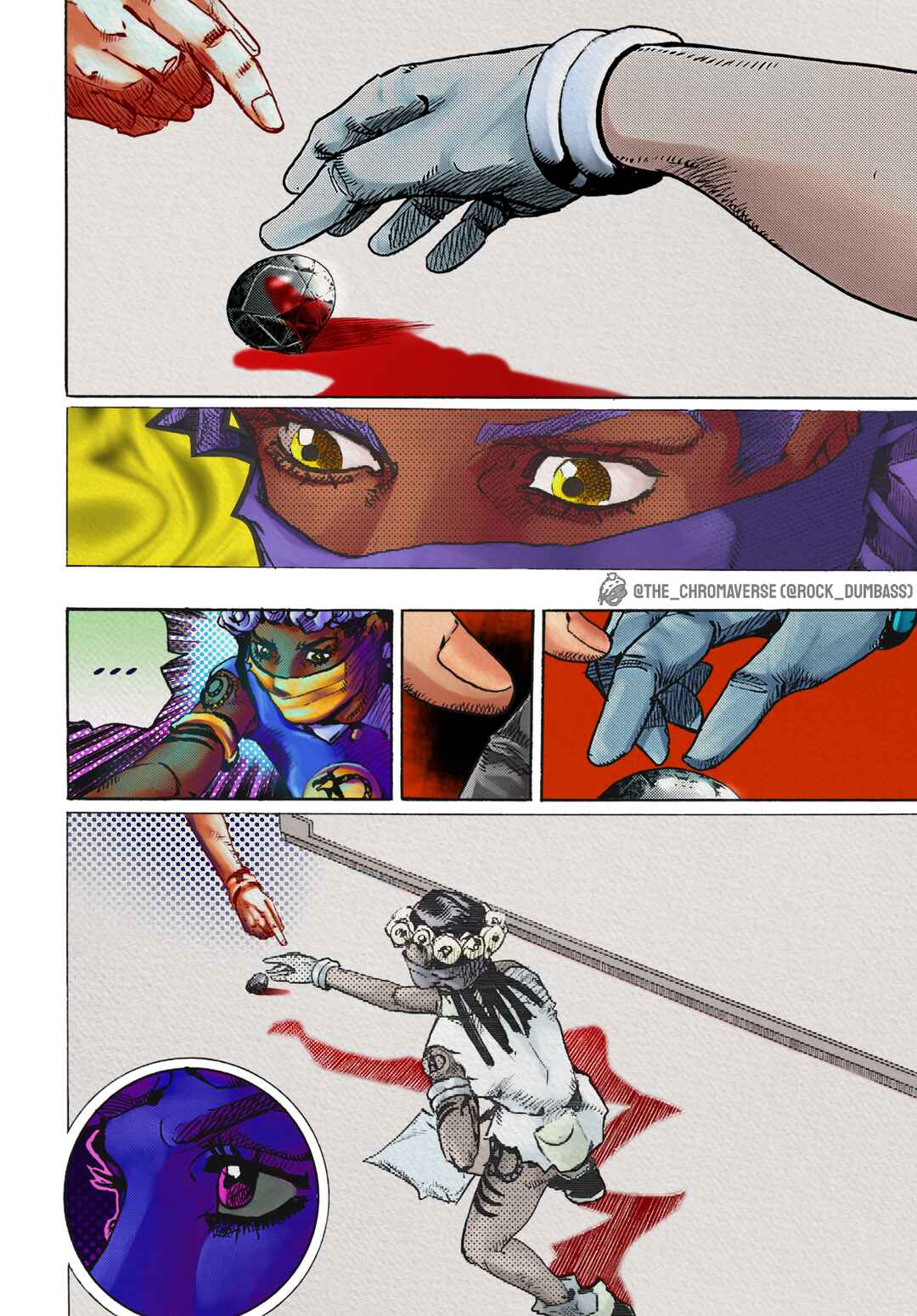 JoJo's Bizarre Adventure Part 9 - The JOJOLands (Fan-Colored) Chapter 4 - Page 21