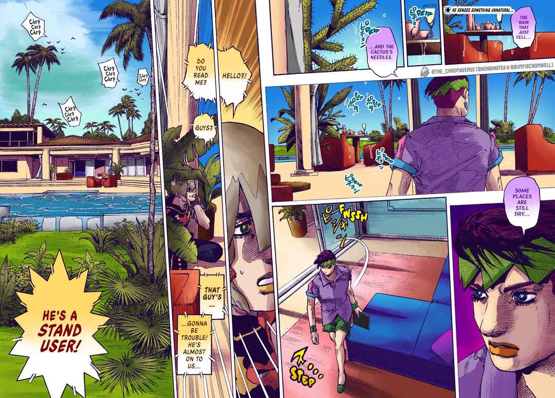 JoJo's Bizarre Adventure Part 9 - The JOJOLands (Fan-Colored) Chapter 4 - Page 3