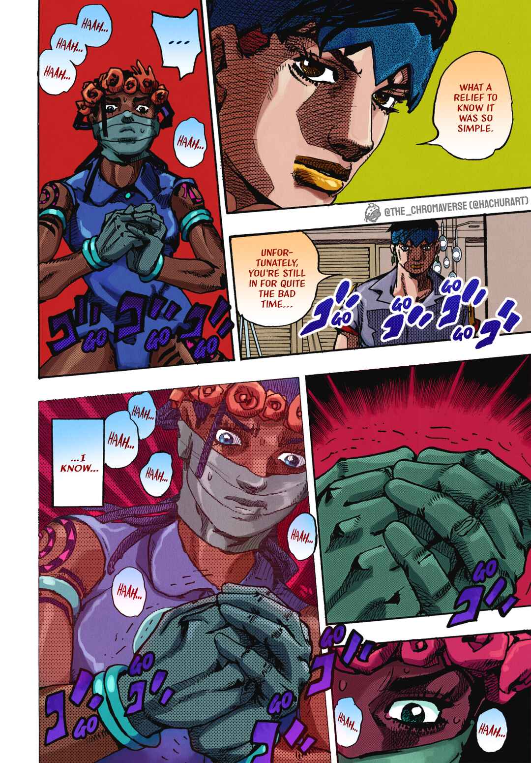 JoJo's Bizarre Adventure Part 9 - The JOJOLands (Fan-Colored) Chapter 4 - Page 35