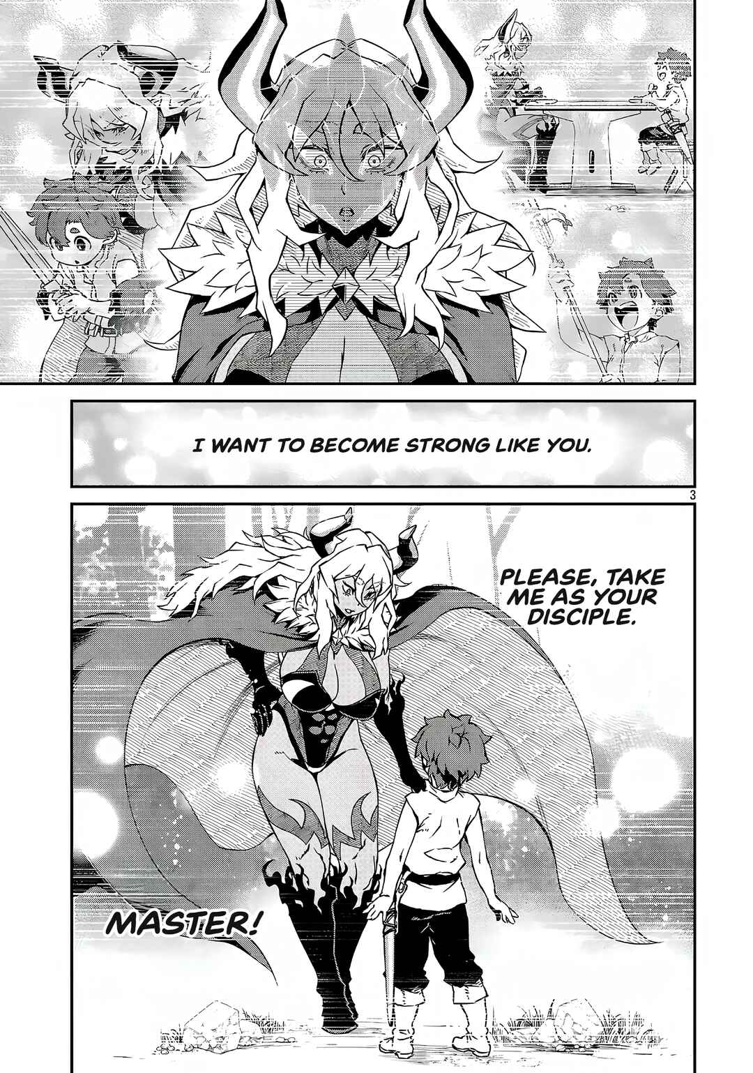 Onnamaou-sama wa Yuusha-kun o Taosenai. Chapter 19.2 - Page 4