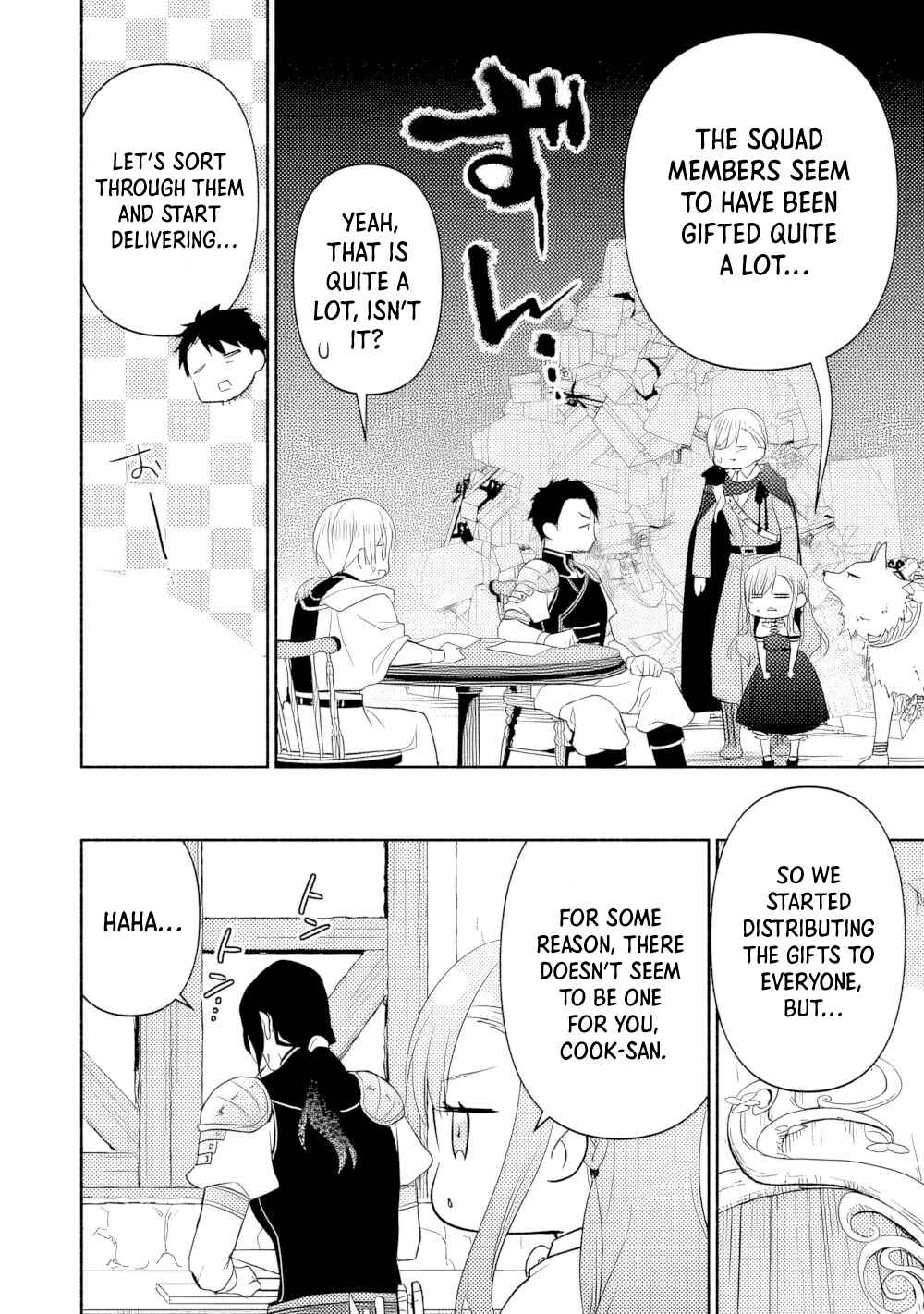 Tensei Youjo.: Shinjuu to Ouji to, Saikyou no Oji-san Youhei-dan no Naka de Ikiru Chapter 16 - Page 22