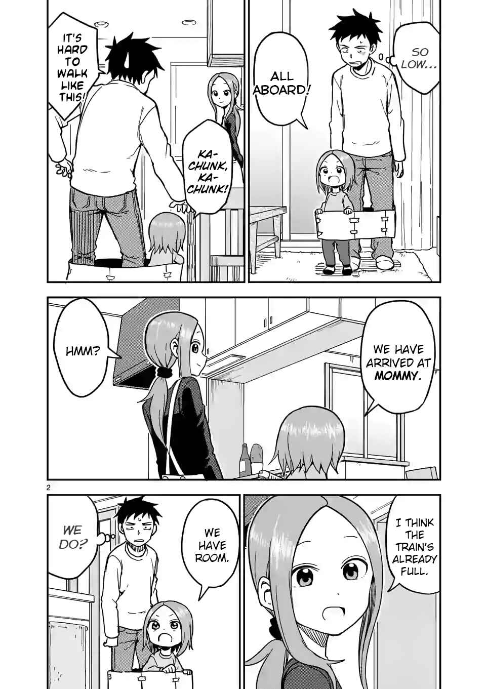 Karakai Jouzu no (Moto) Takagi-san Chapter 131 - Page 2