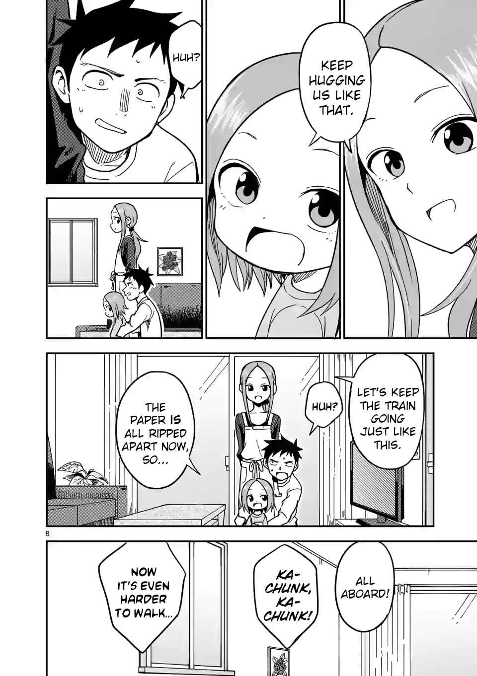 Karakai Jouzu no (Moto) Takagi-san Chapter 131 - Page 8
