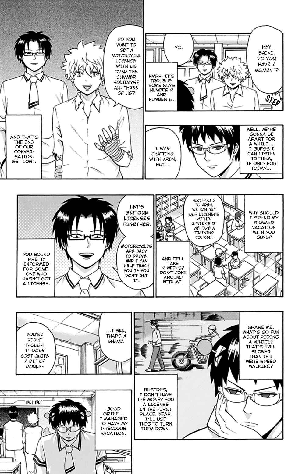 The Disastrous Life of Saiki K. Chapter 108 - Page 4