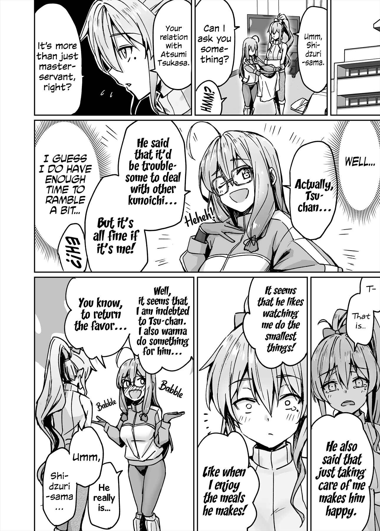 NEET de Otaku na Kunoichi to naze ka Dousei hajimemashita Chapter 27 - Page 2