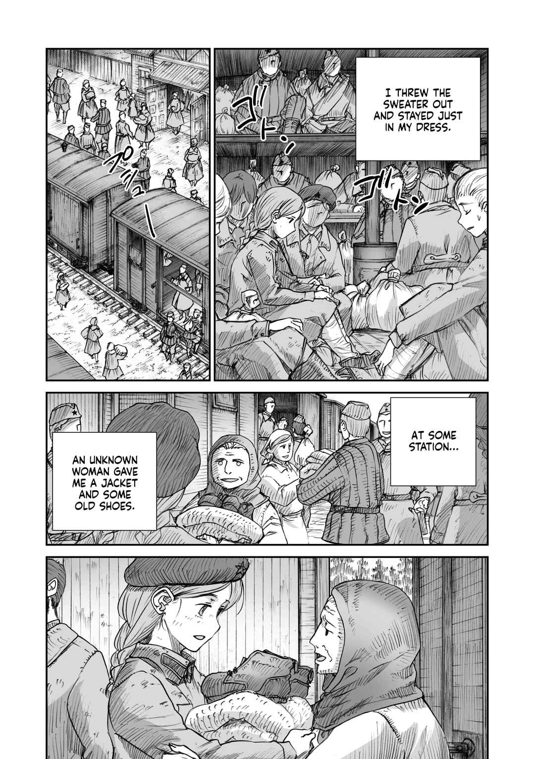 Sensou wa Onna no Kao wo Shiteinai Chapter 26.2 - Page 14