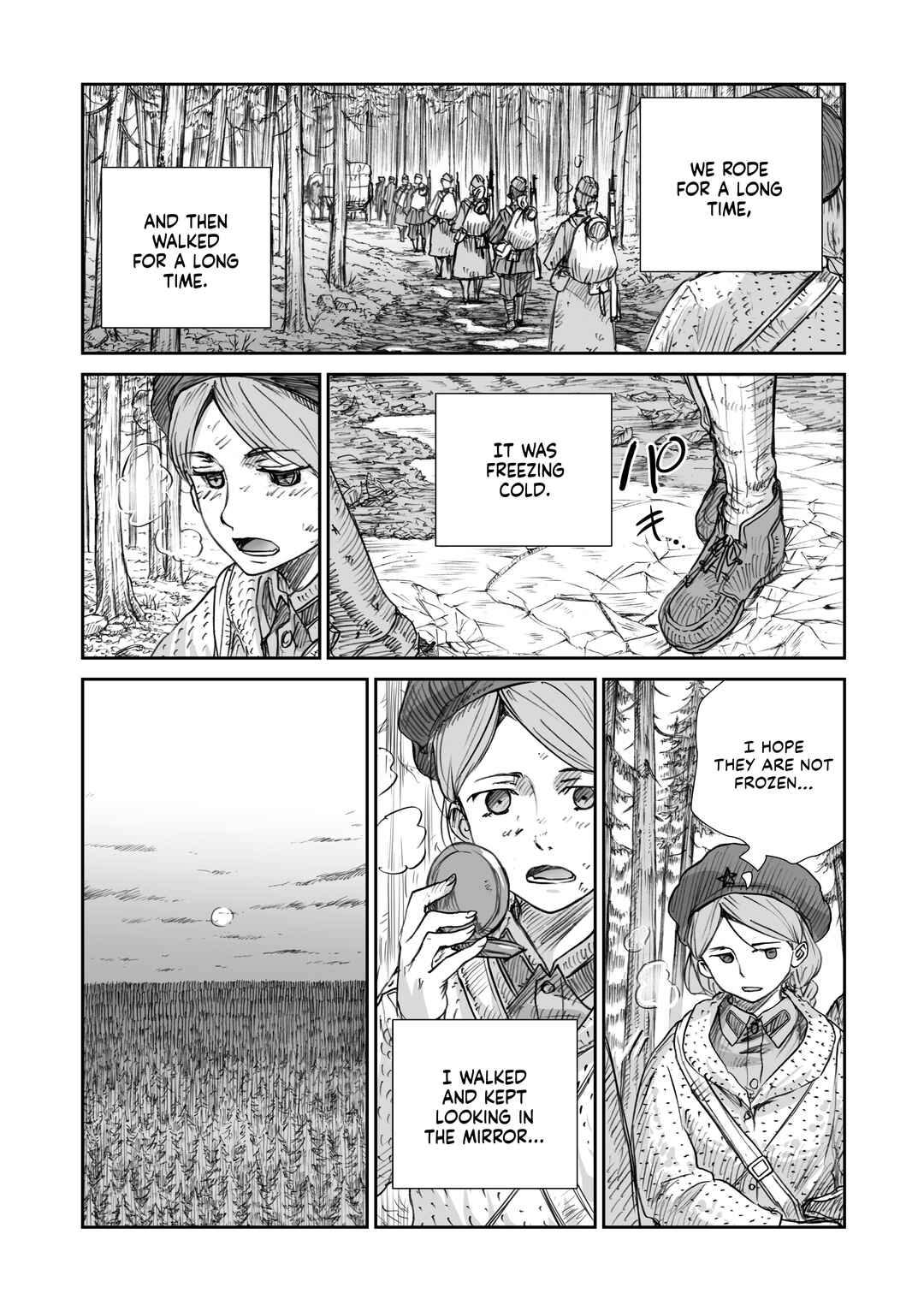 Sensou wa Onna no Kao wo Shiteinai Chapter 26.2 - Page 15
