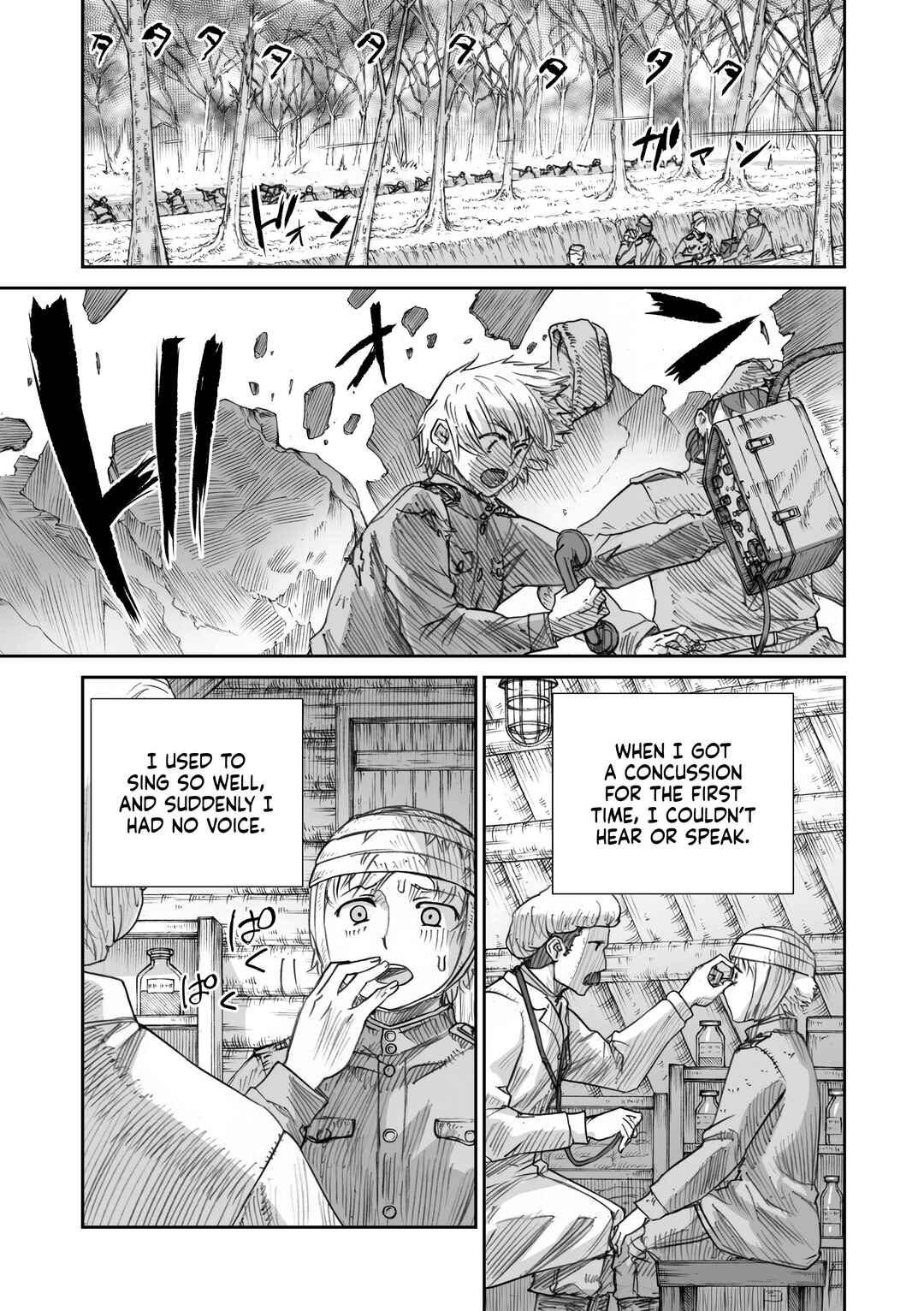 Sensou wa Onna no Kao wo Shiteinai Chapter 26.2 - Page 5