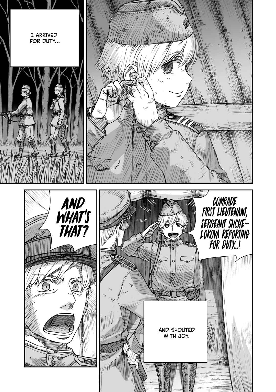 Sensou wa Onna no Kao wo Shiteinai Chapter 26.2 - Page 7