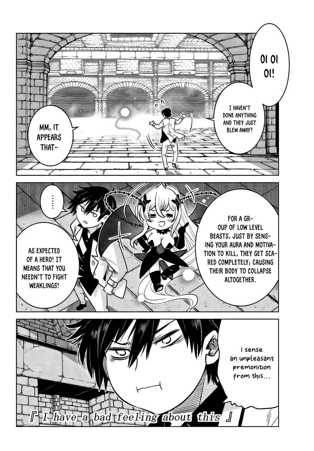 Ochikobore Datta Ani ga Jitsuha Saikyou ~Shijou Saikyou no Yuusha wa Tensei-shi, Gakuen de Mujikaku ni Musou Suru~ Chapter 5.5 - Page 10