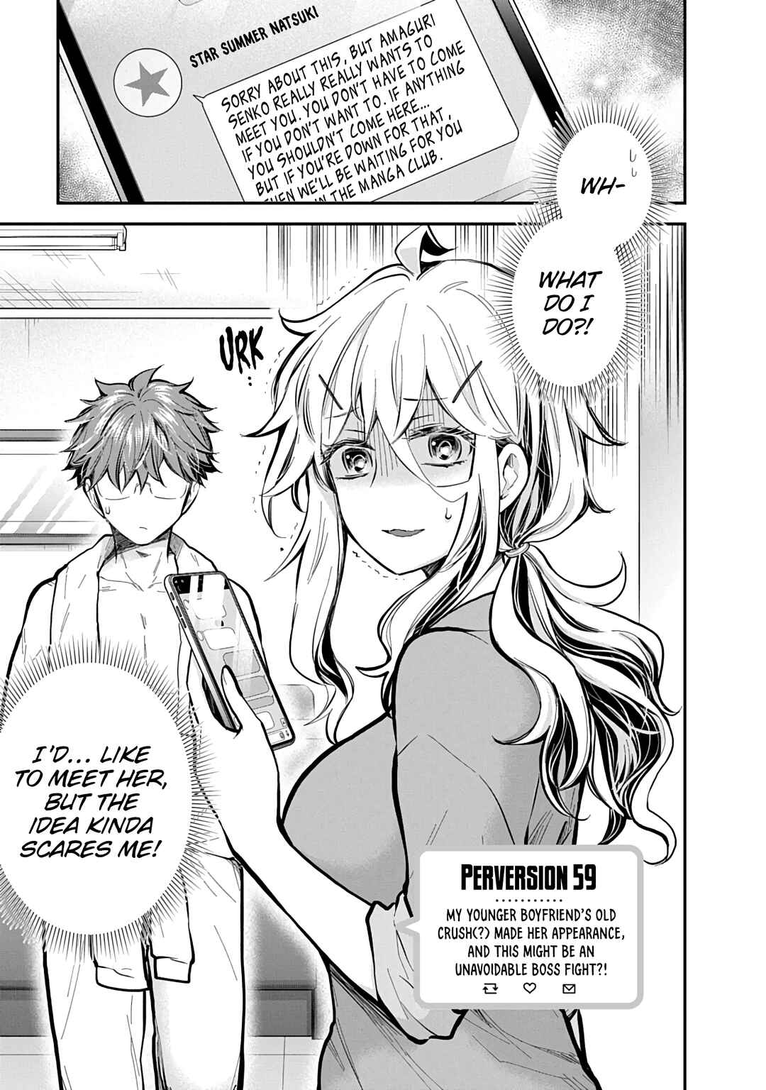 Shingeki no Eroko-san: Hen na Oneesan wa Danshi Kousei to Nakayoku Naritai Chapter 59 - Page 2