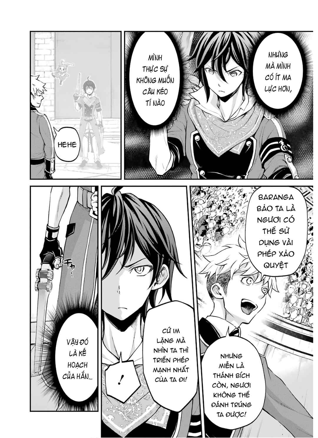 Saisoku Musou no B-kyuu Mahou Tsukai: Ippatsu Utareru Mae ni Senpatsu Uchikaesu! Chapter 7 - Page 14