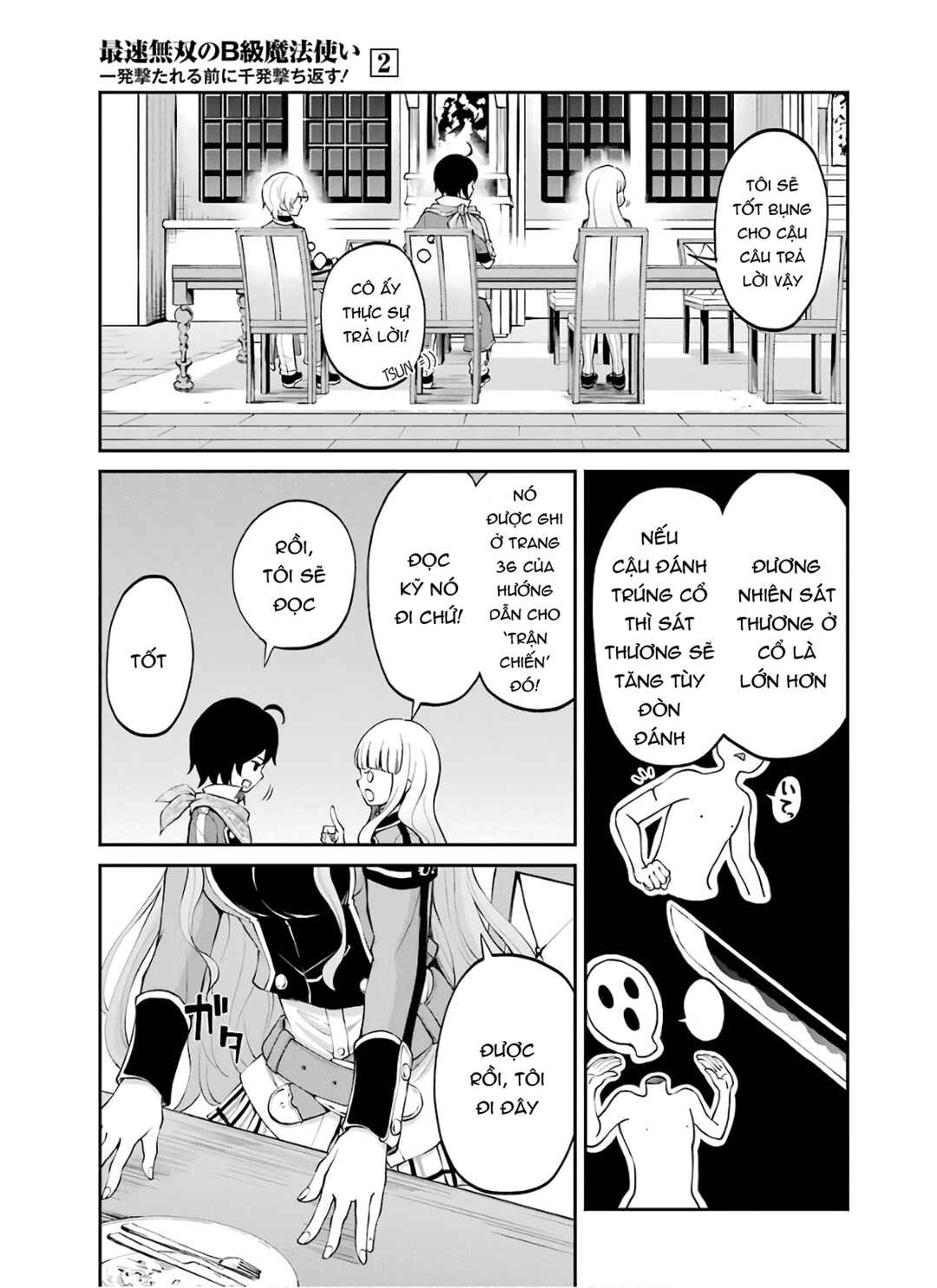 Saisoku Musou no B-kyuu Mahou Tsukai: Ippatsu Utareru Mae ni Senpatsu Uchikaesu! Chapter 7 - Page 27