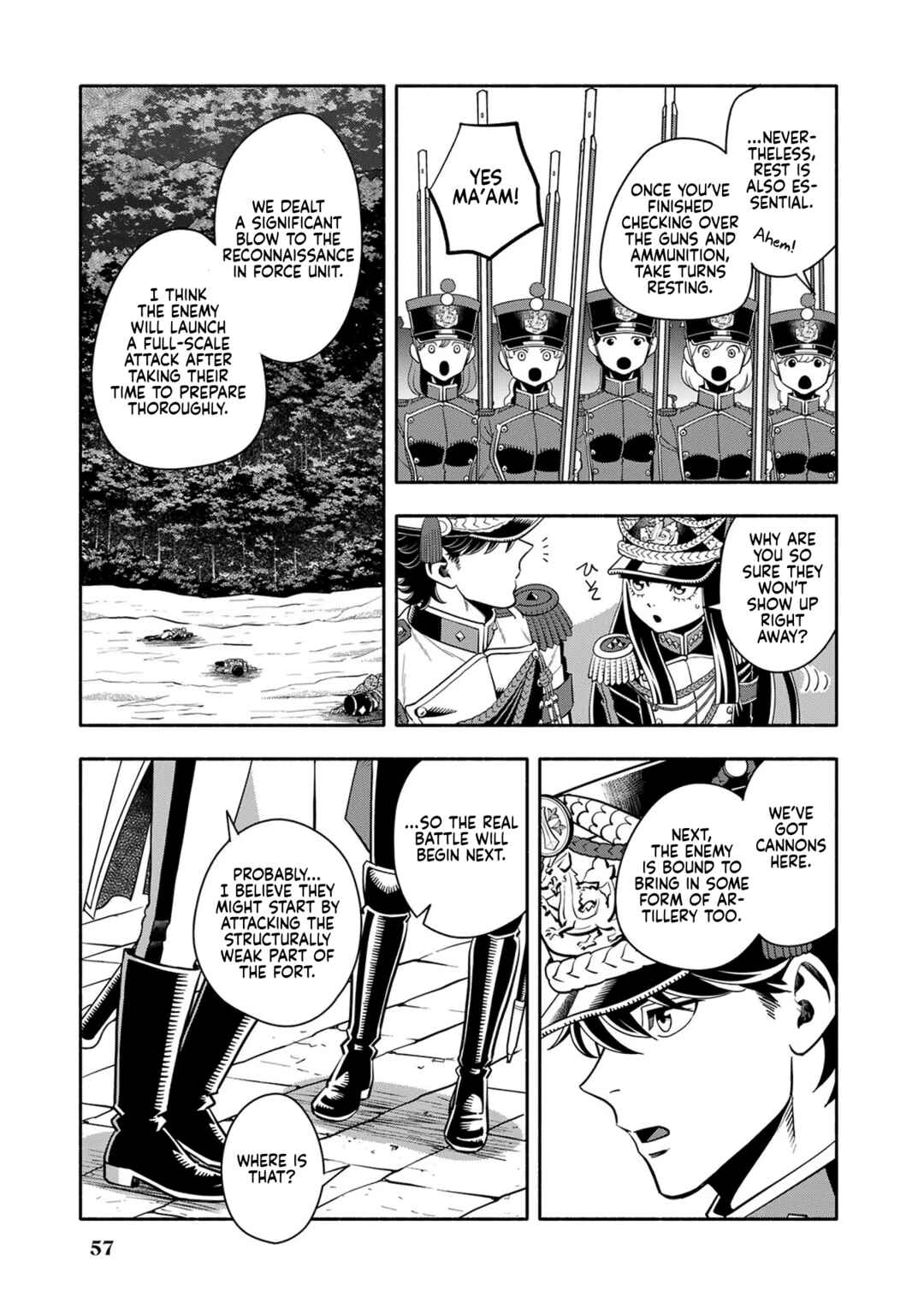 Musket Girls! ~Tensei Sanbou to Senretsu Otome-tachi~ Chapter 8 - Page 27