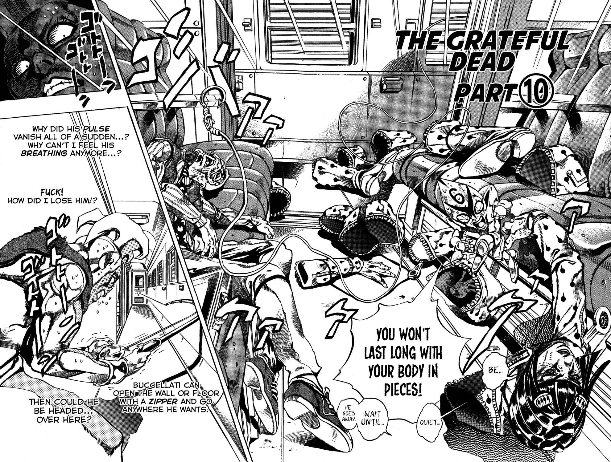 JoJo no Kimyou na Bouken: Part 5 - Ougon no Kaze Chapter 58 - Page 3