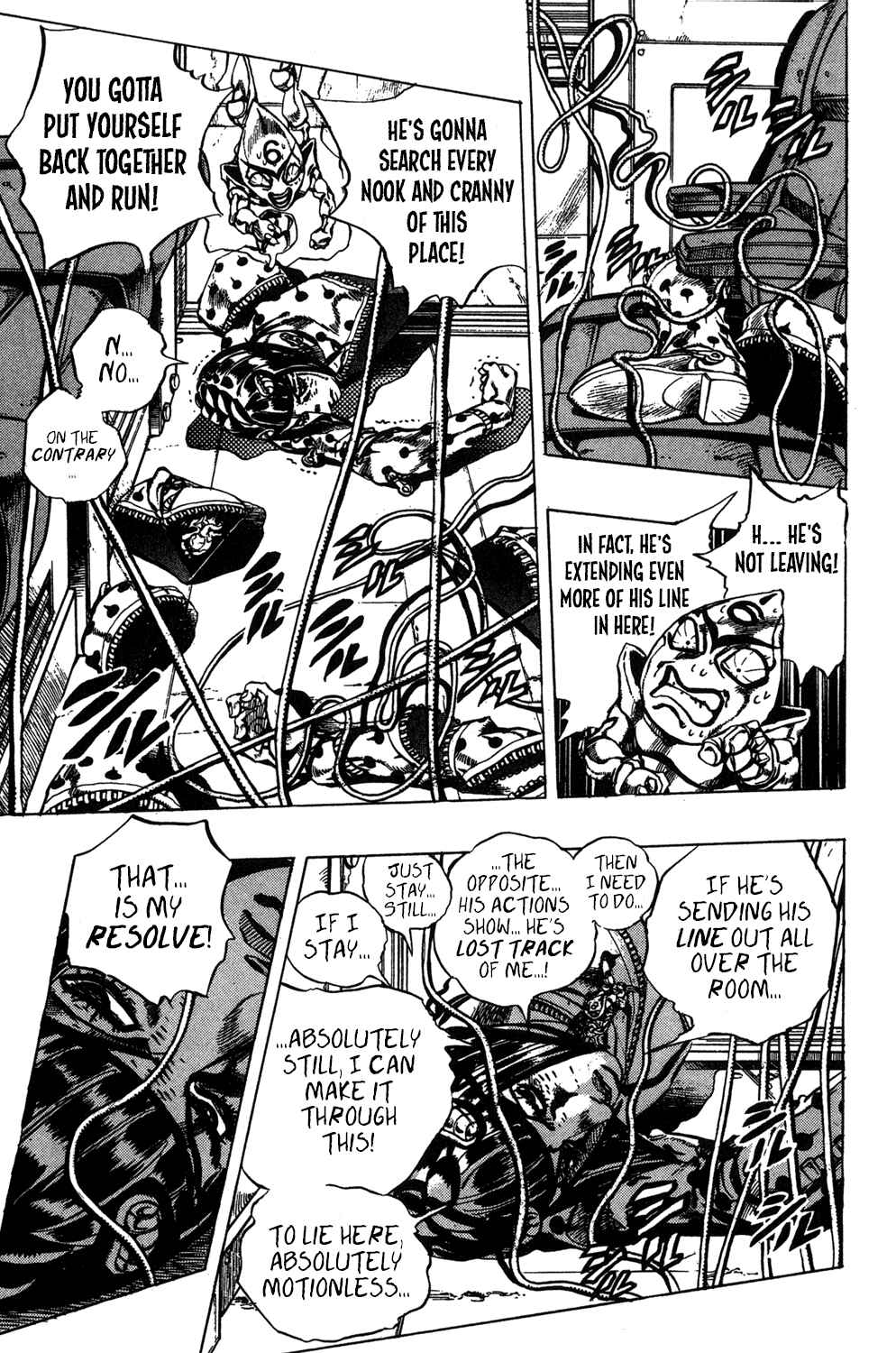 JoJo no Kimyou na Bouken: Part 5 - Ougon no Kaze Chapter 58 - Page 5