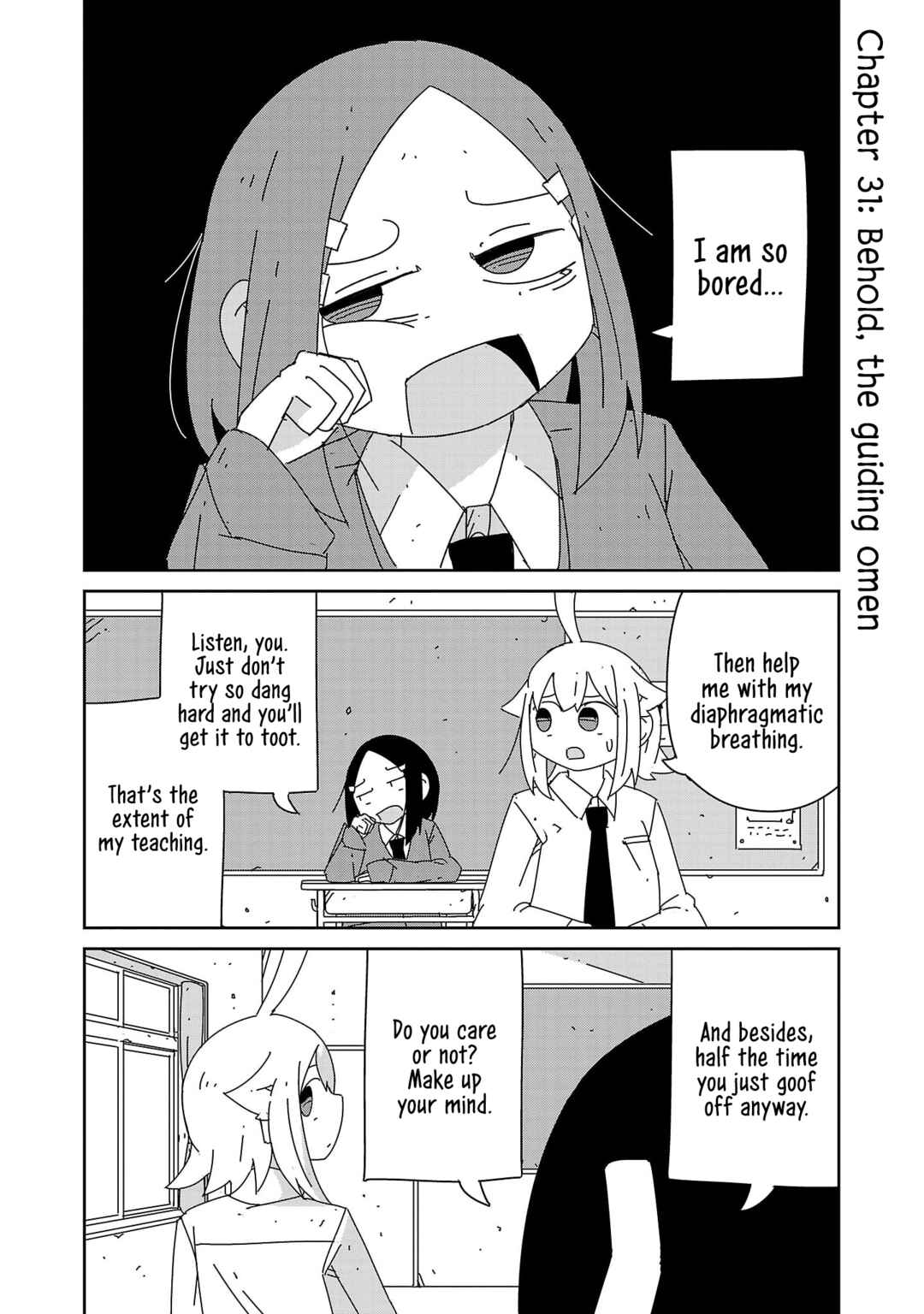Hagino-san Wants to Quit the Wind Ensemble Chapter 31 - Page 1