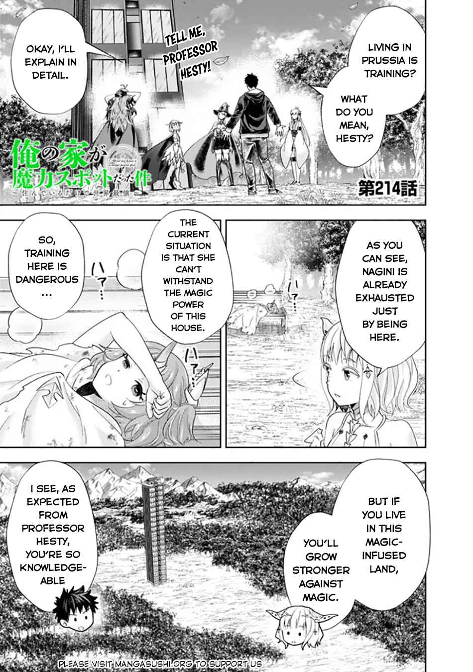 Ore no Ie ga Maryoku Spot datta Ken: Sundeiru dake de Sekai Saikyou Chapter 214 - Page 2