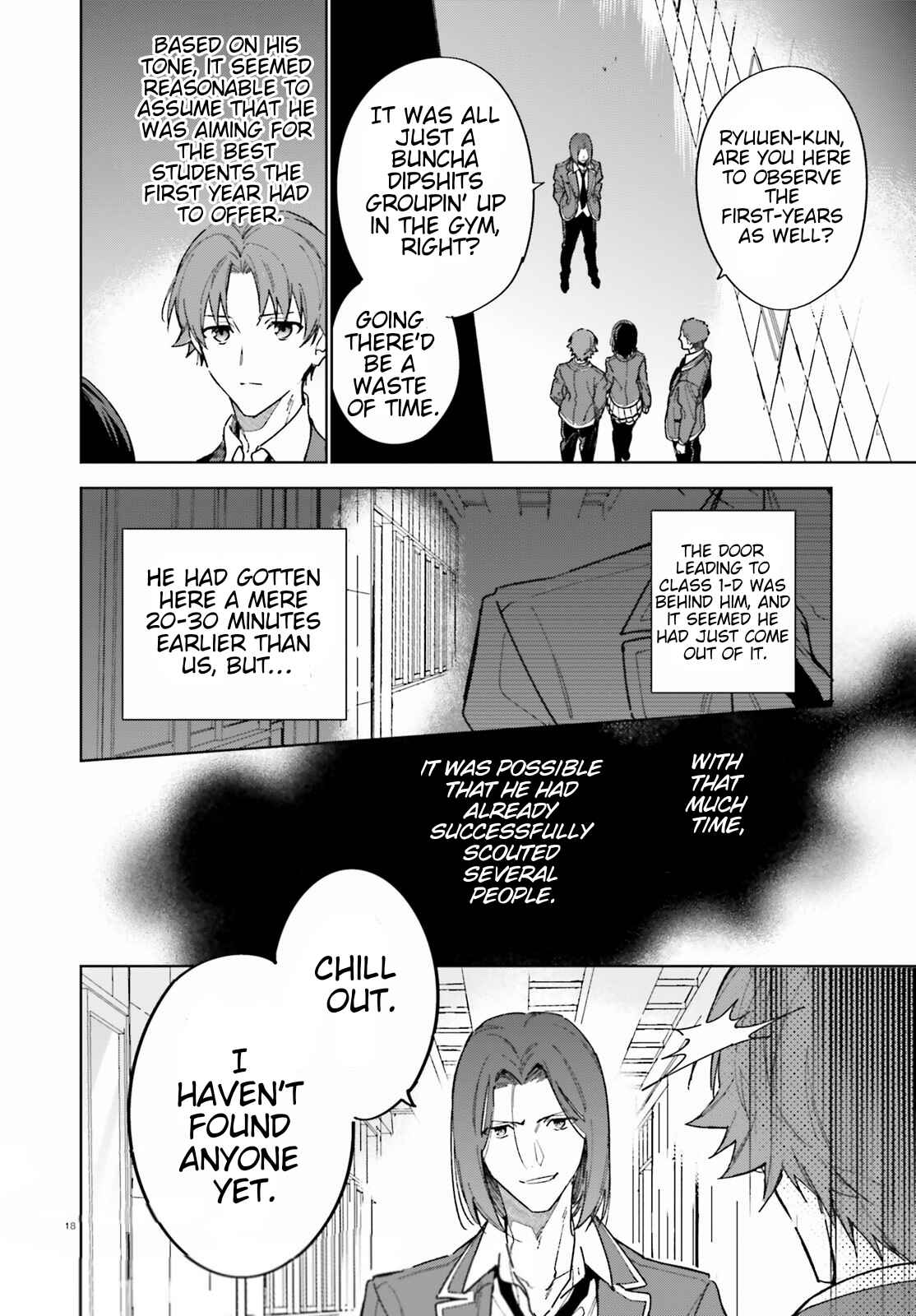 Youkoso Jitsuryoku Shijou Shugi no Kyoushitsu e: 2-nensei-hen Chapter 2 - Page 18