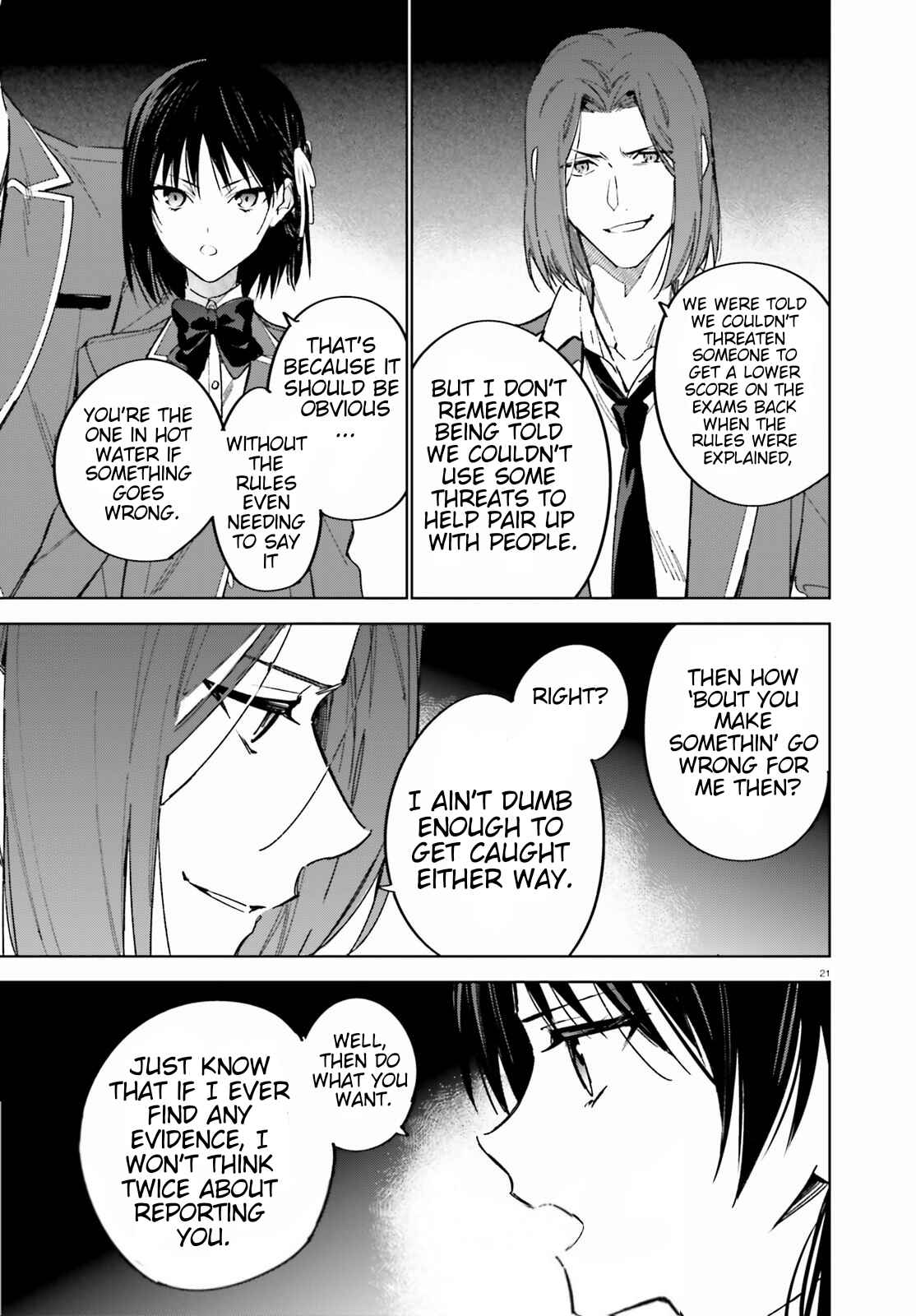 Youkoso Jitsuryoku Shijou Shugi no Kyoushitsu e: 2-nensei-hen Chapter 2 - Page 21