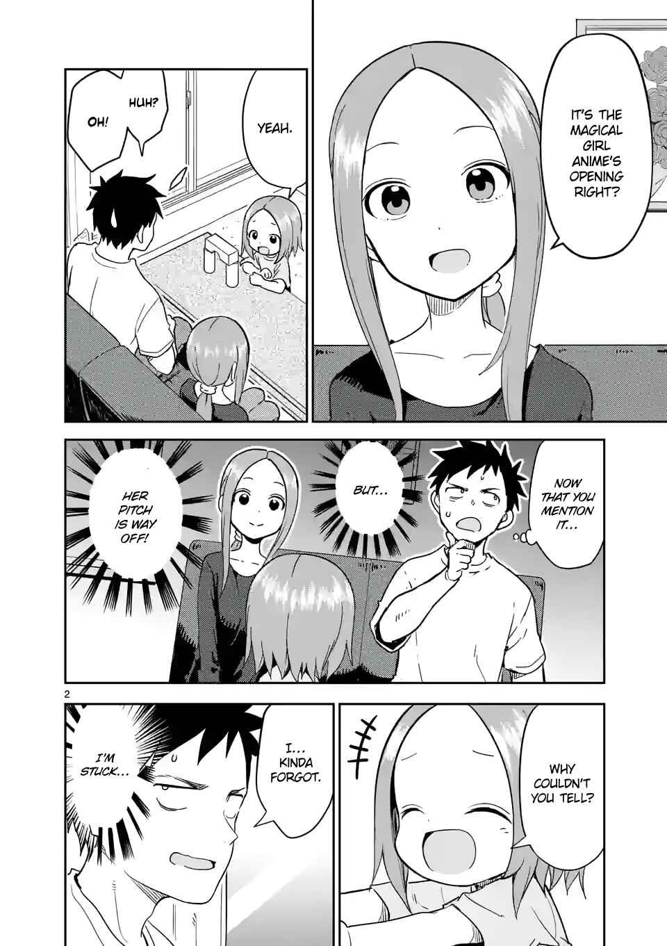Karakai Jouzu no (Moto) Takagi-san Chapter 234 - Page 2