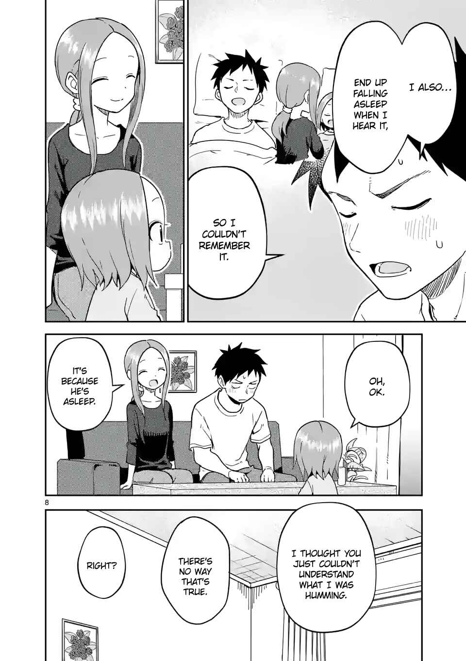 Karakai Jouzu no (Moto) Takagi-san Chapter 234 - Page 8