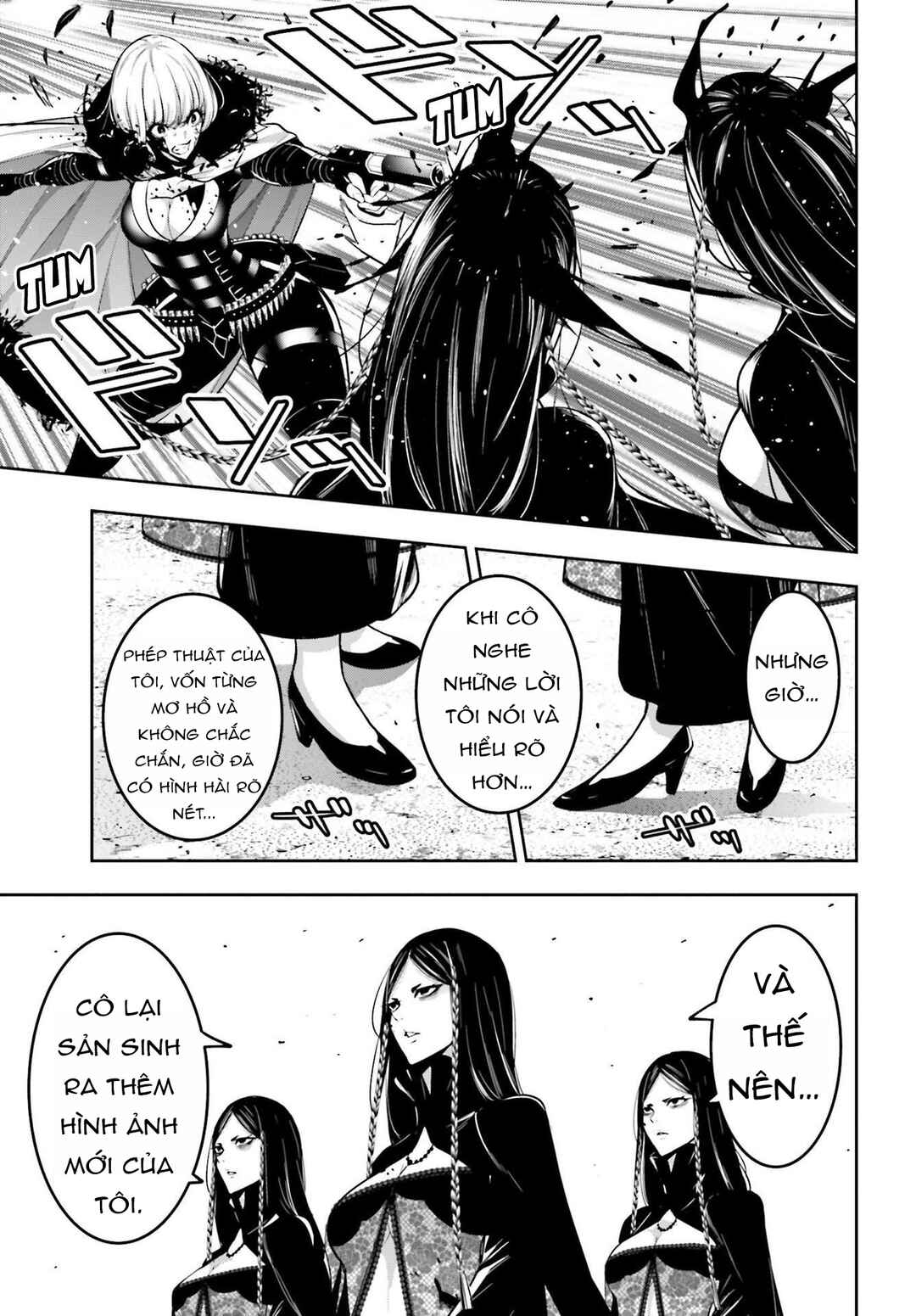 Majo Taisen - 32-nin no Isai no Majo wa Koroshiau Chapter 41 - Page 38