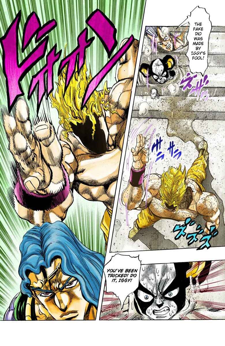 JoJo no Kimyou na Bouken: Part 3 - Stardust Crusaders Color-ban Chapter 128 - Page 19