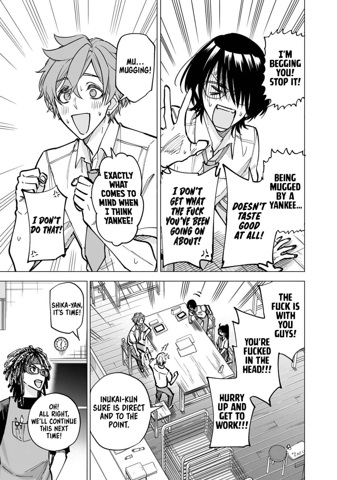 Yankee-kun to Kagaku Gohan Chapter 6 - Page 15