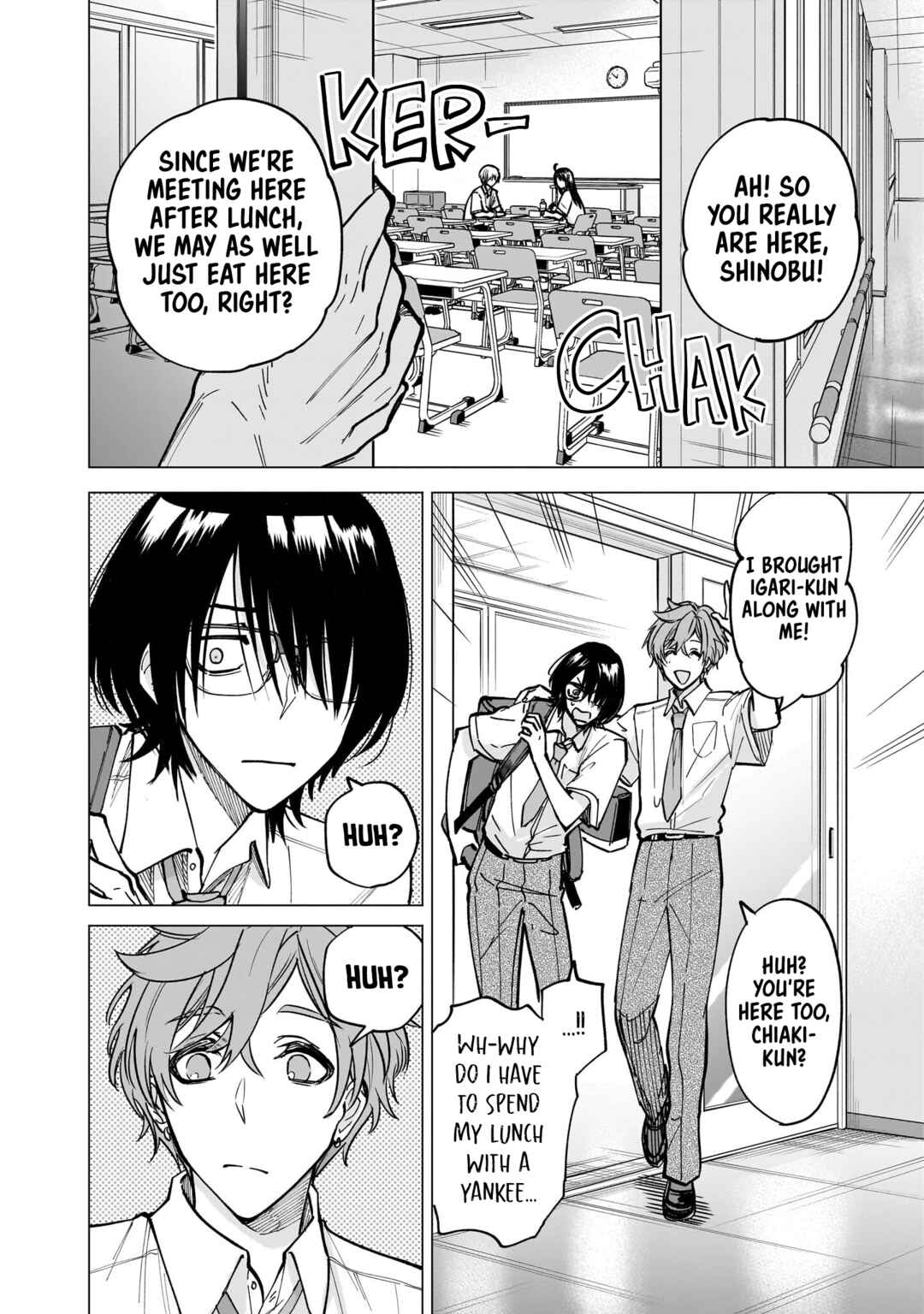 Yankee-kun to Kagaku Gohan Chapter 6 - Page 38